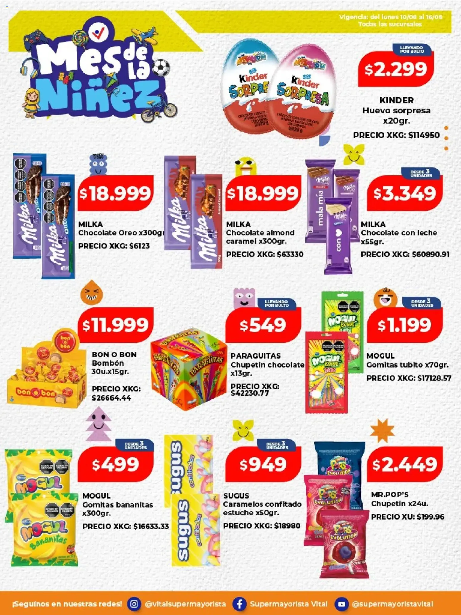 Ofertas de Vital - Especial de la niñez || del 10/08/2026 - 16/08/2026 || Catálogo 10 de agosto al 16 de agosto 2026 - Página 6 del catálogo