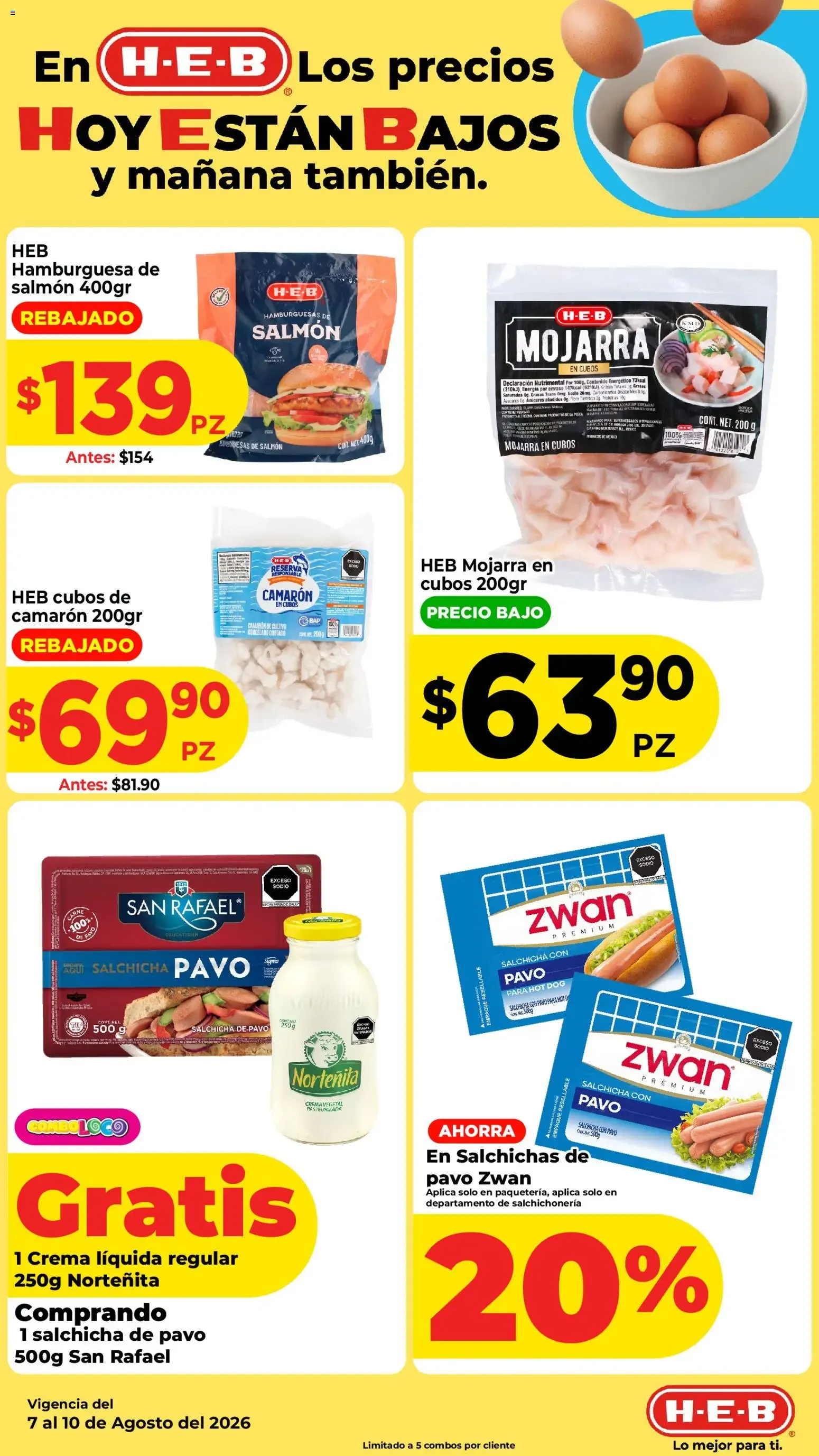 Catálogo de H-E-B: Precios Bajos Hoy y Mañana 7 de agosto al 10 de agosto 2026 - Pagina 3