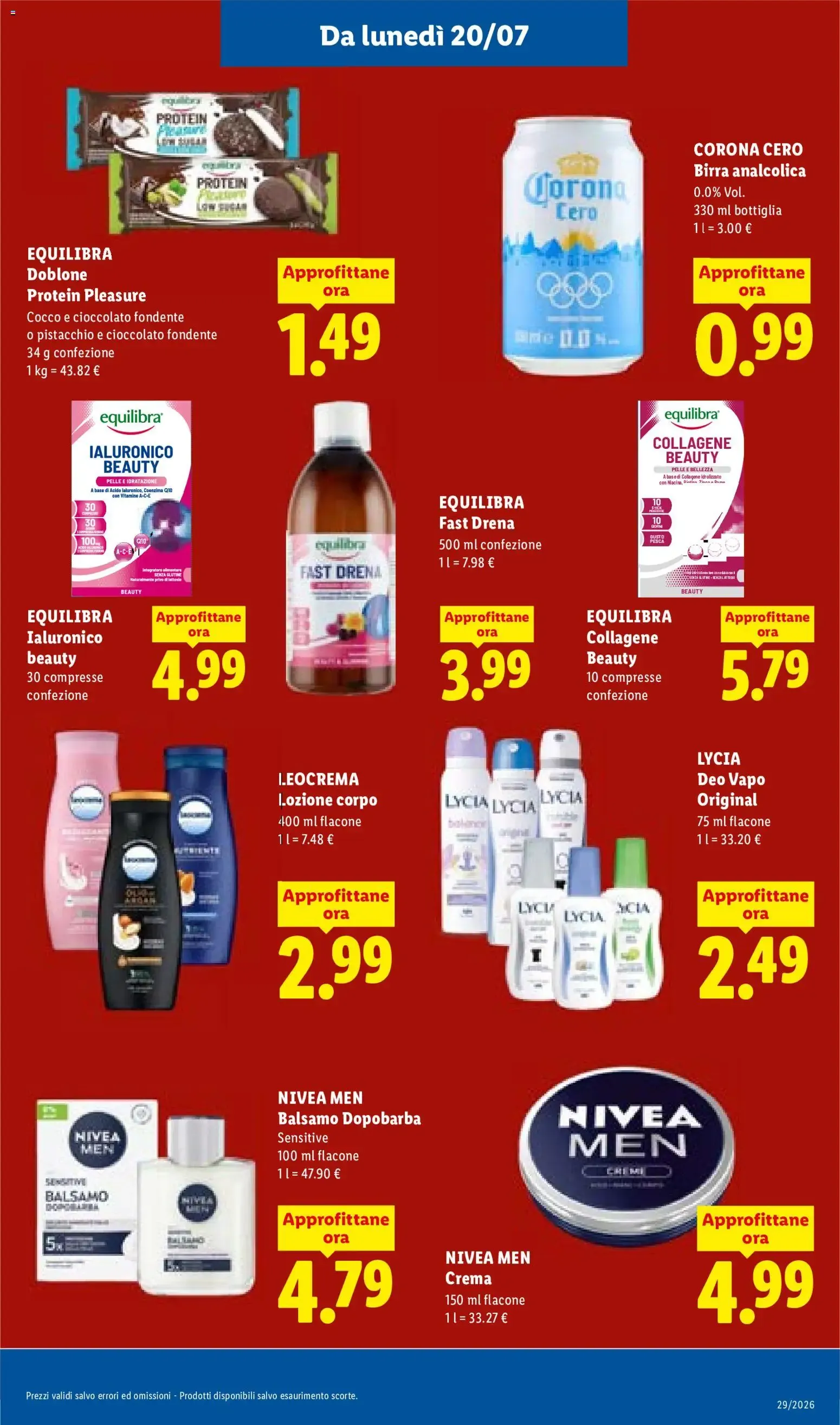 Lidl: L'estate del risparmio da 16 luglio a 22 luglio di 2026 - Pagina del volantino 52