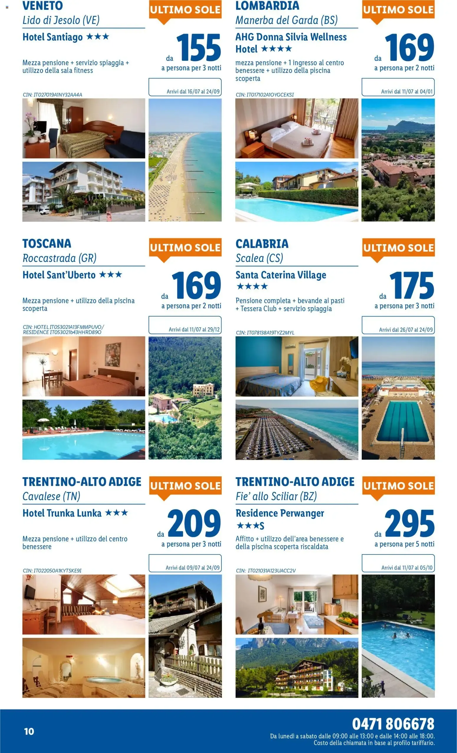 Lidl Viaggi: Cilento da 1 luglio a 31 agosto di 2026 - Pagina del volantino 10
