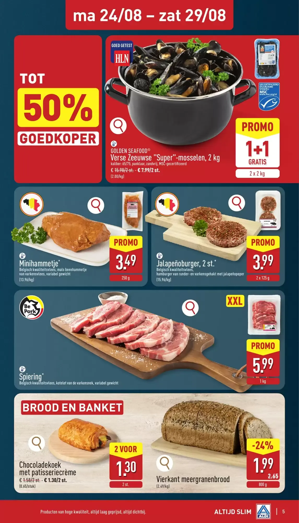 ALDI Folder van ma 24/08 t.e.m. zat 29/08 van 24 augustus tot 29 augustus 2026 - folder pagina 5