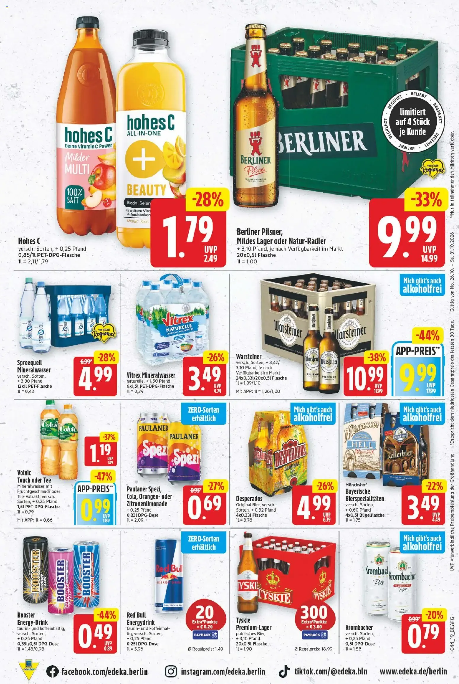 E center Prospekt (ab 26.10.2026) zum Blättern von 26. Oktober bis 31. Oktober 2026 - Prospekt seite 19