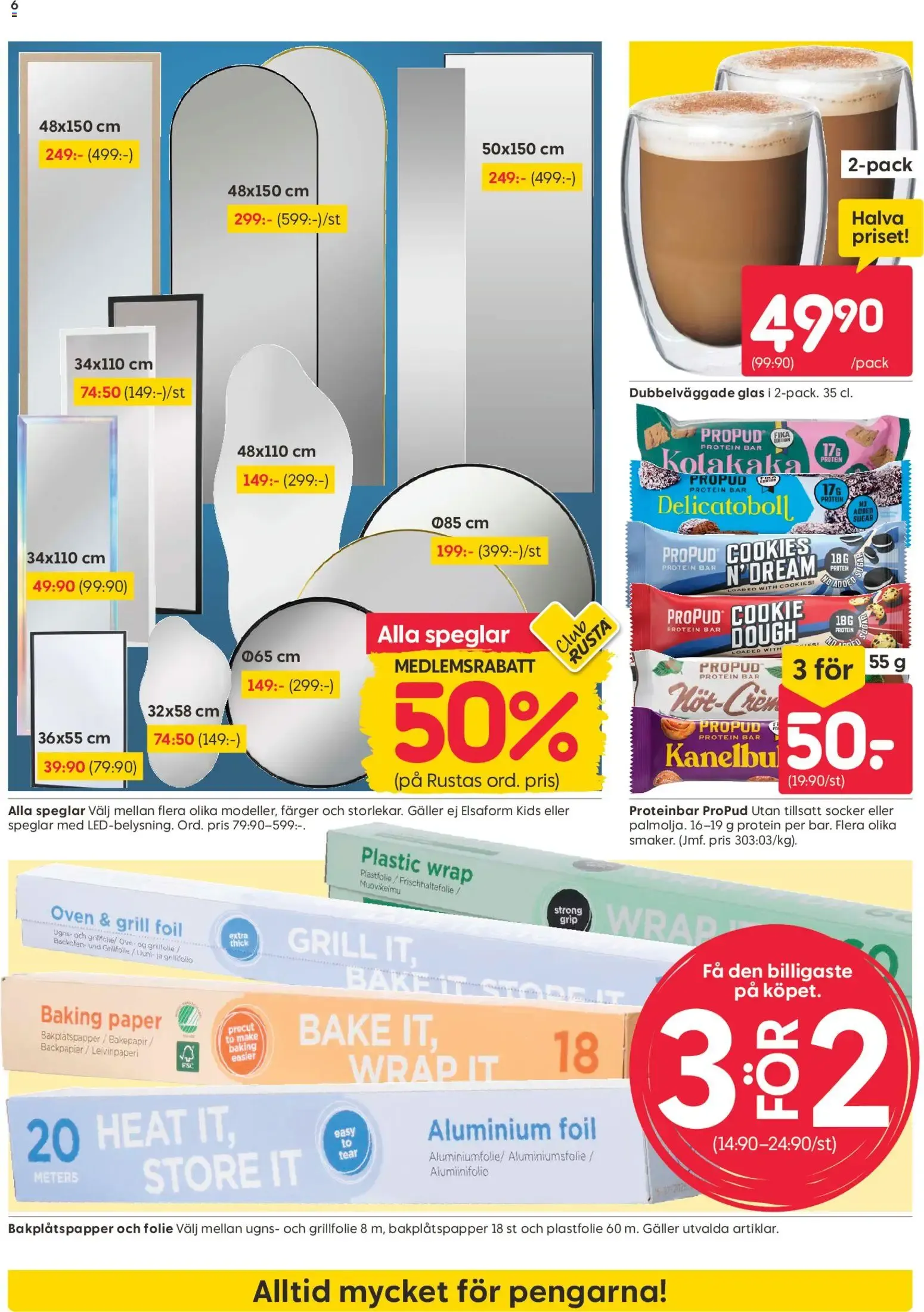 Rusta - Massor av fyndpriser från 24 augusti till 30 augusti 2026 - Reklamblad sidor 6
