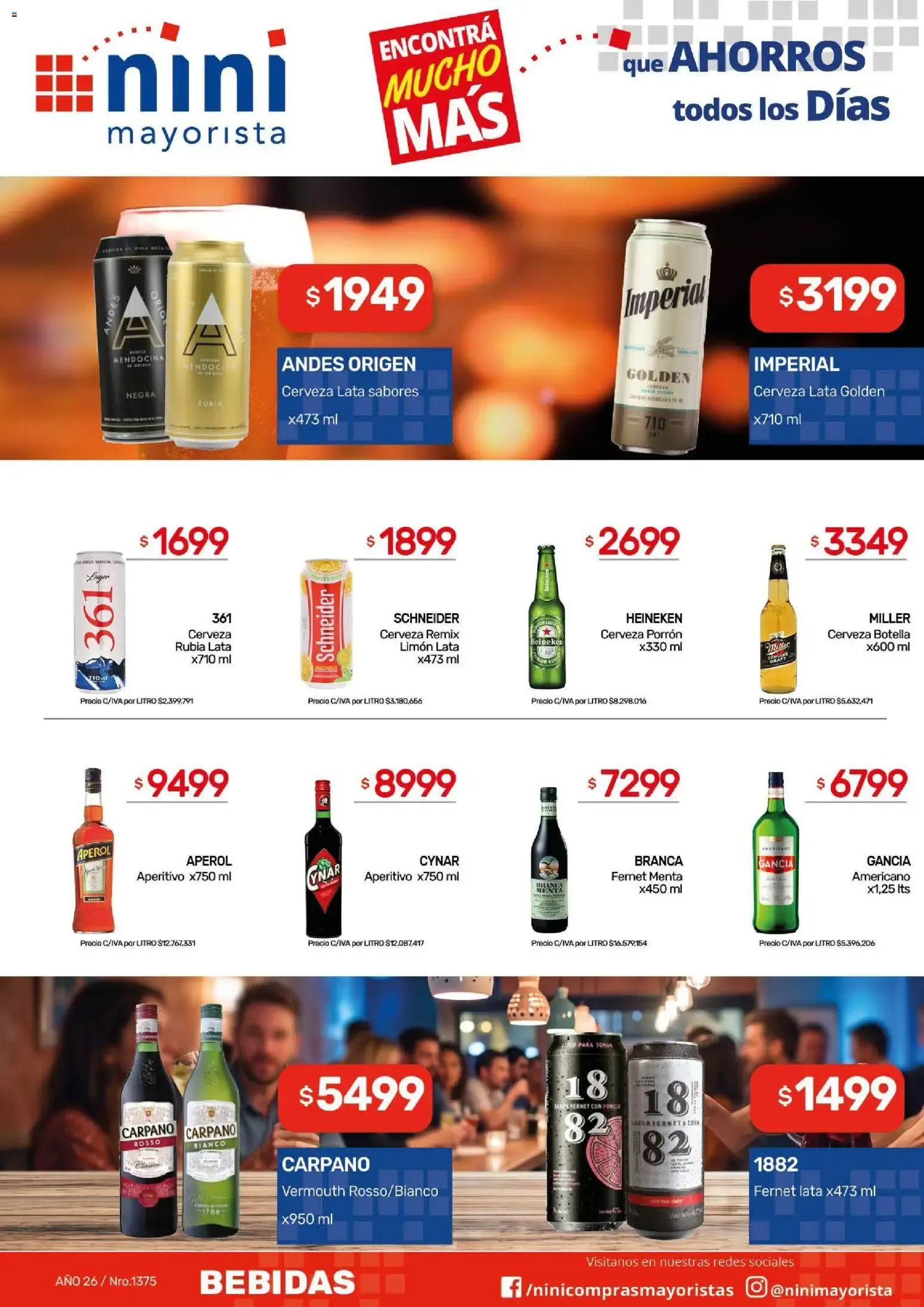 Ofertas de NINI Mayorista catálogo del 31/08/2026 - 06/09/2026 31 de agosto al 6 de septiembre 2026 - Página 18 del catálogo