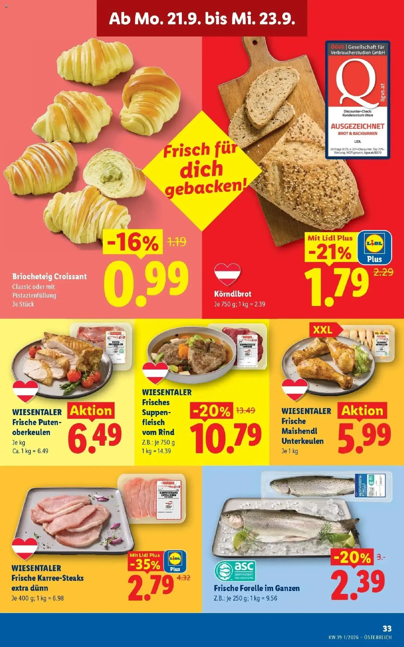 Lidl Aktion von 17. September bis 19. September 2026 - Flugblätt seite 40