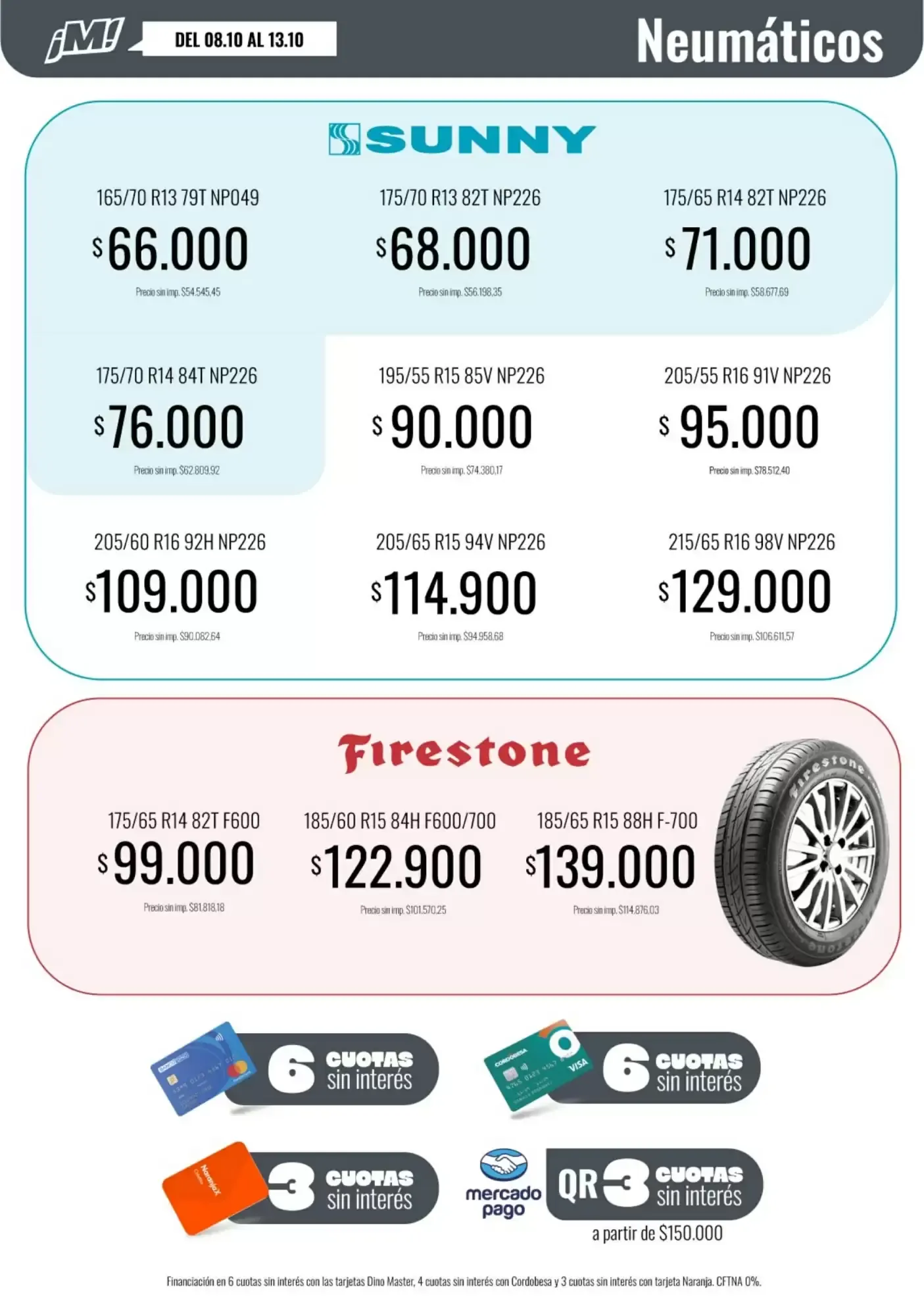 Ofertas de Catálogo de Ofertas Super Mami Dino 8 de octubre al 13 de octubre 2026 - Página 13 del catálogo