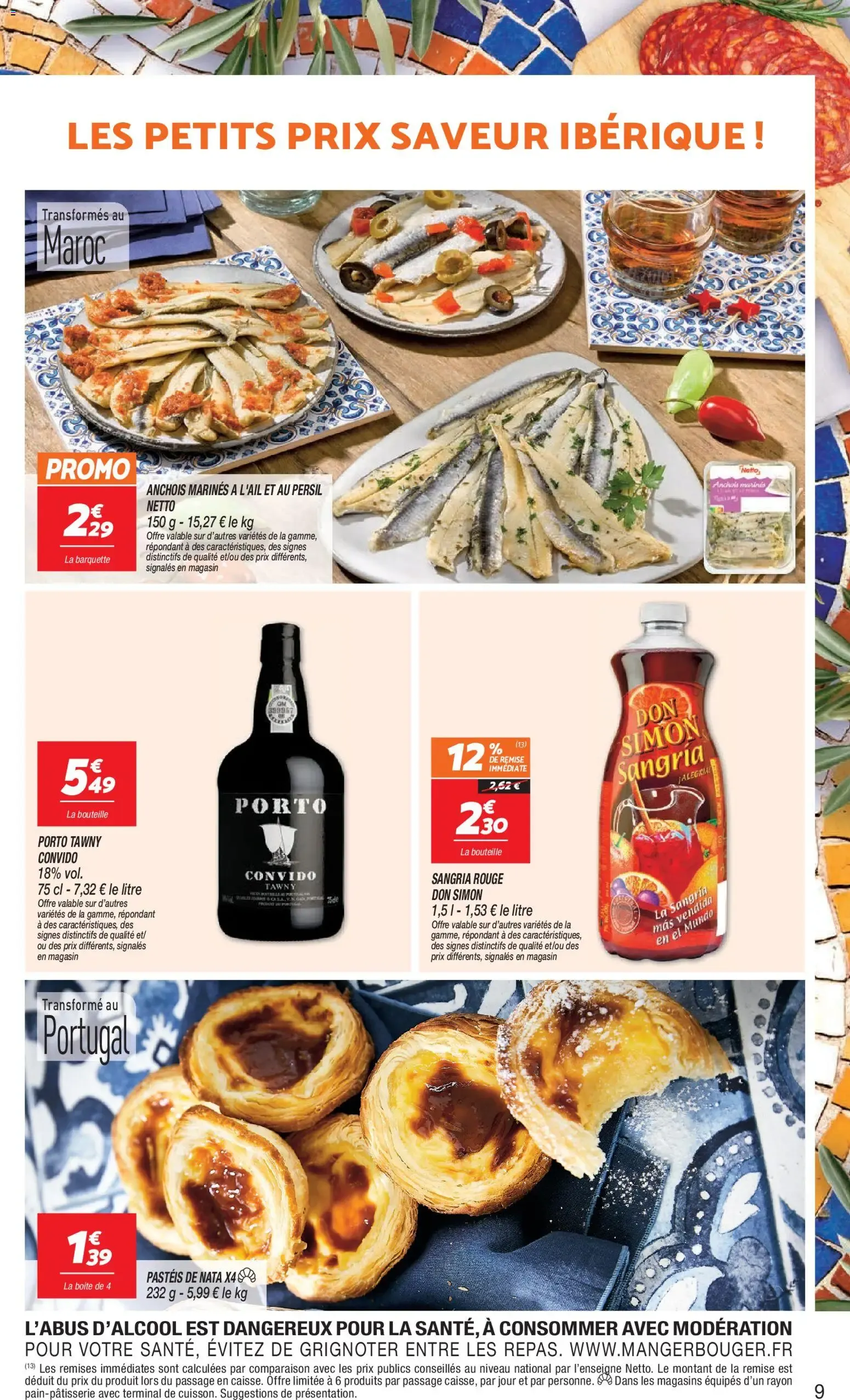 Netto Rendez-vous prix bas à partir du 07/07/2026 - promo en ligne du 7 juillet au 20 juillet 2026 - Catalogue page 9