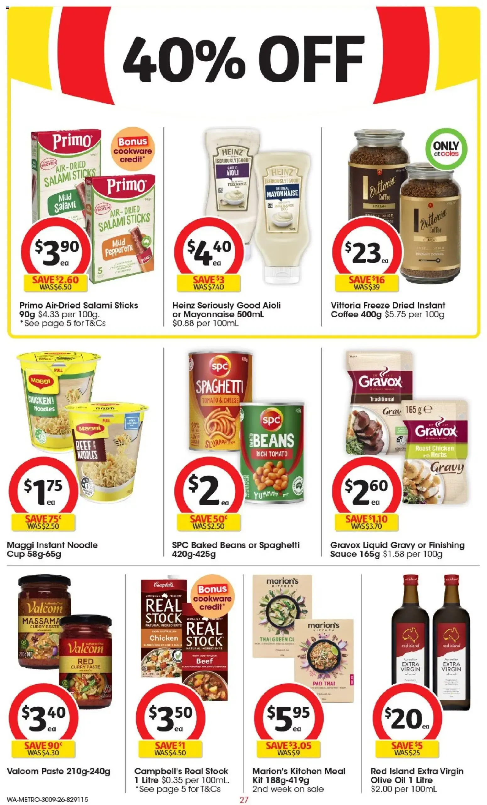 Coles catalogue valid from 30/09/2026 > Online Australia - Catalogue valid from 30 September to 6 October 2026 - page 27