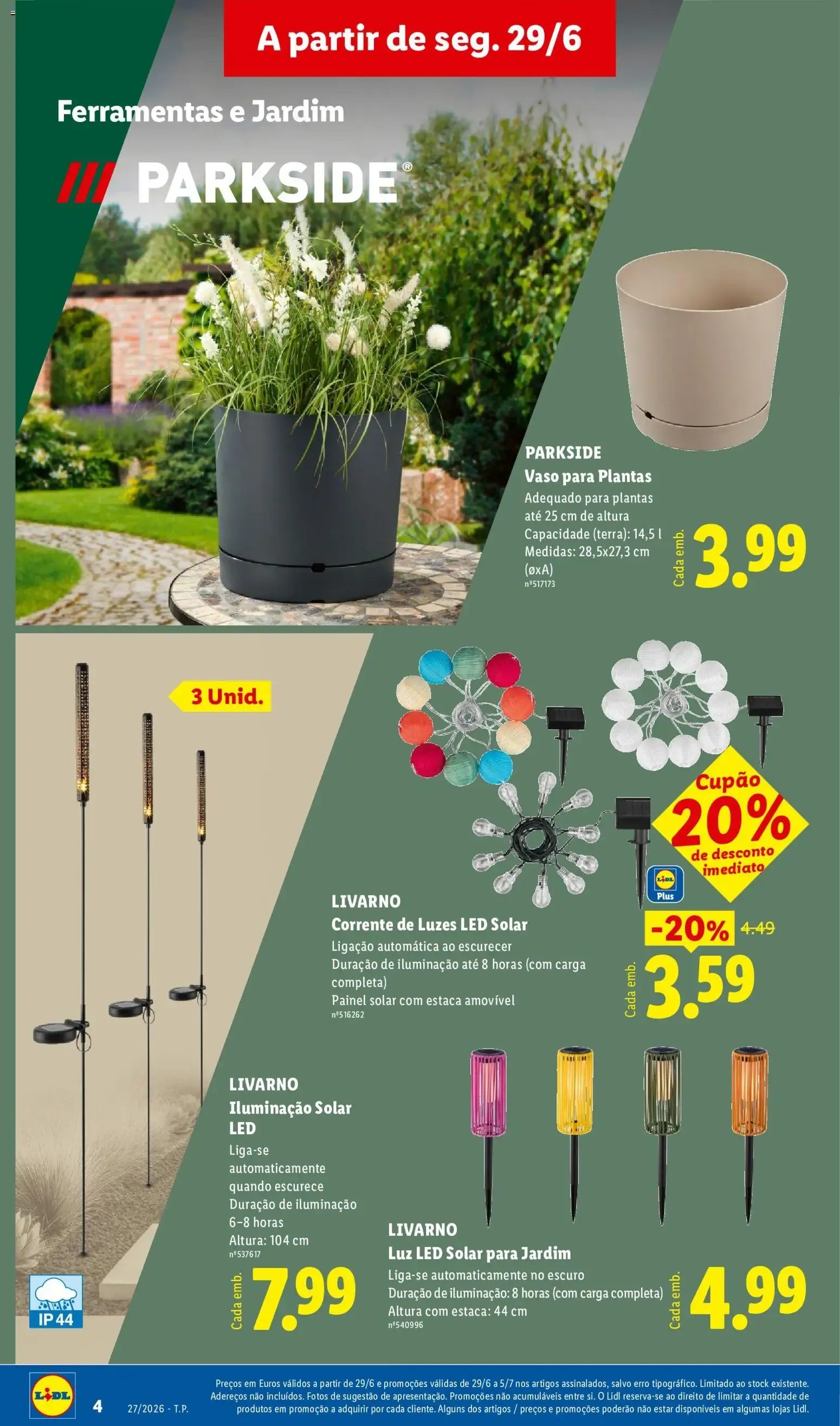 Folheto Lidl Novidades » de 29/06/2026 - 05/07/2026 de 29 de junho até 5 de julho 2026 - Pagina 4