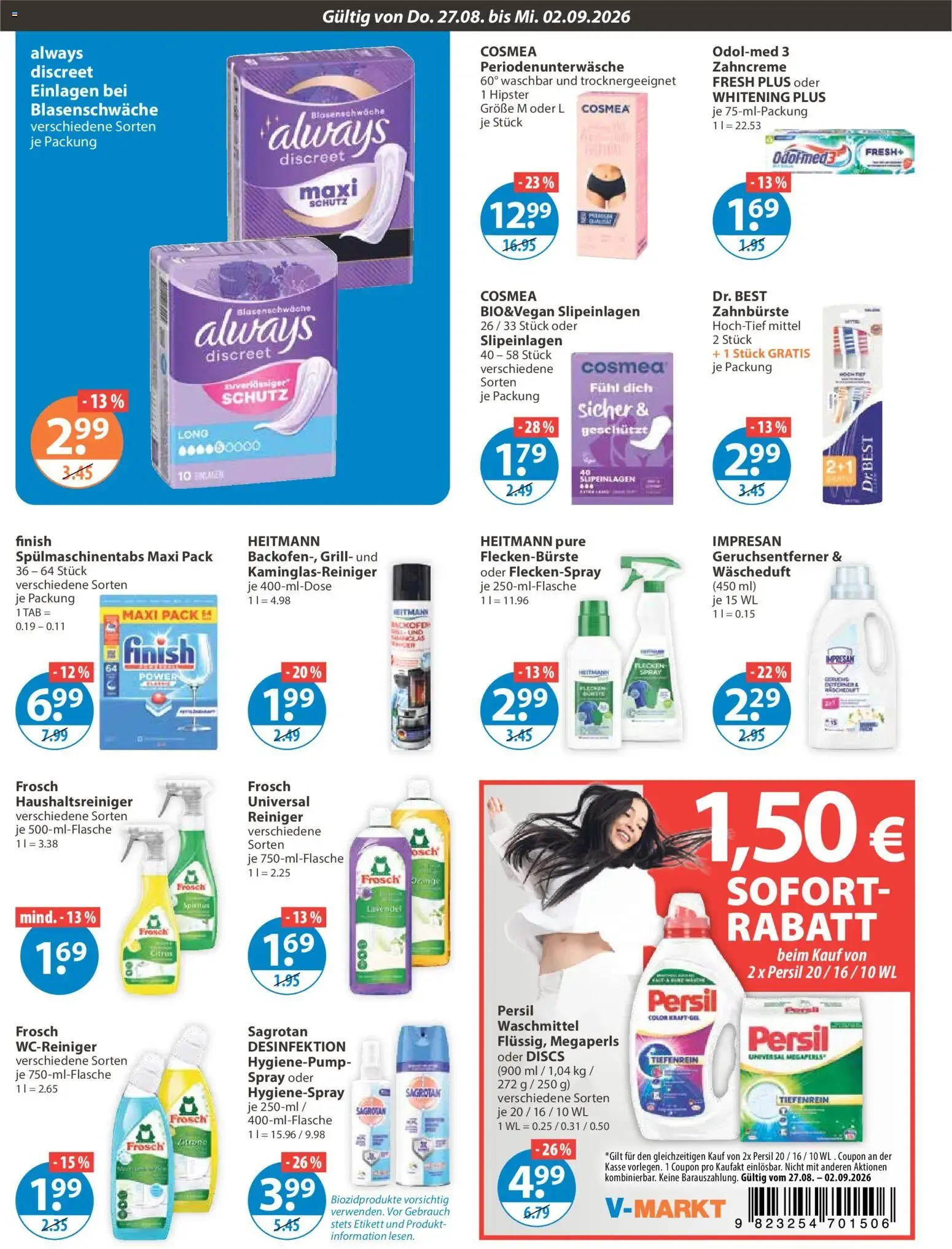 Angebote V-Markt Angebote (ab 27.08.2026) von 27. August bis 2. September 2026 - Prospekt seite 10