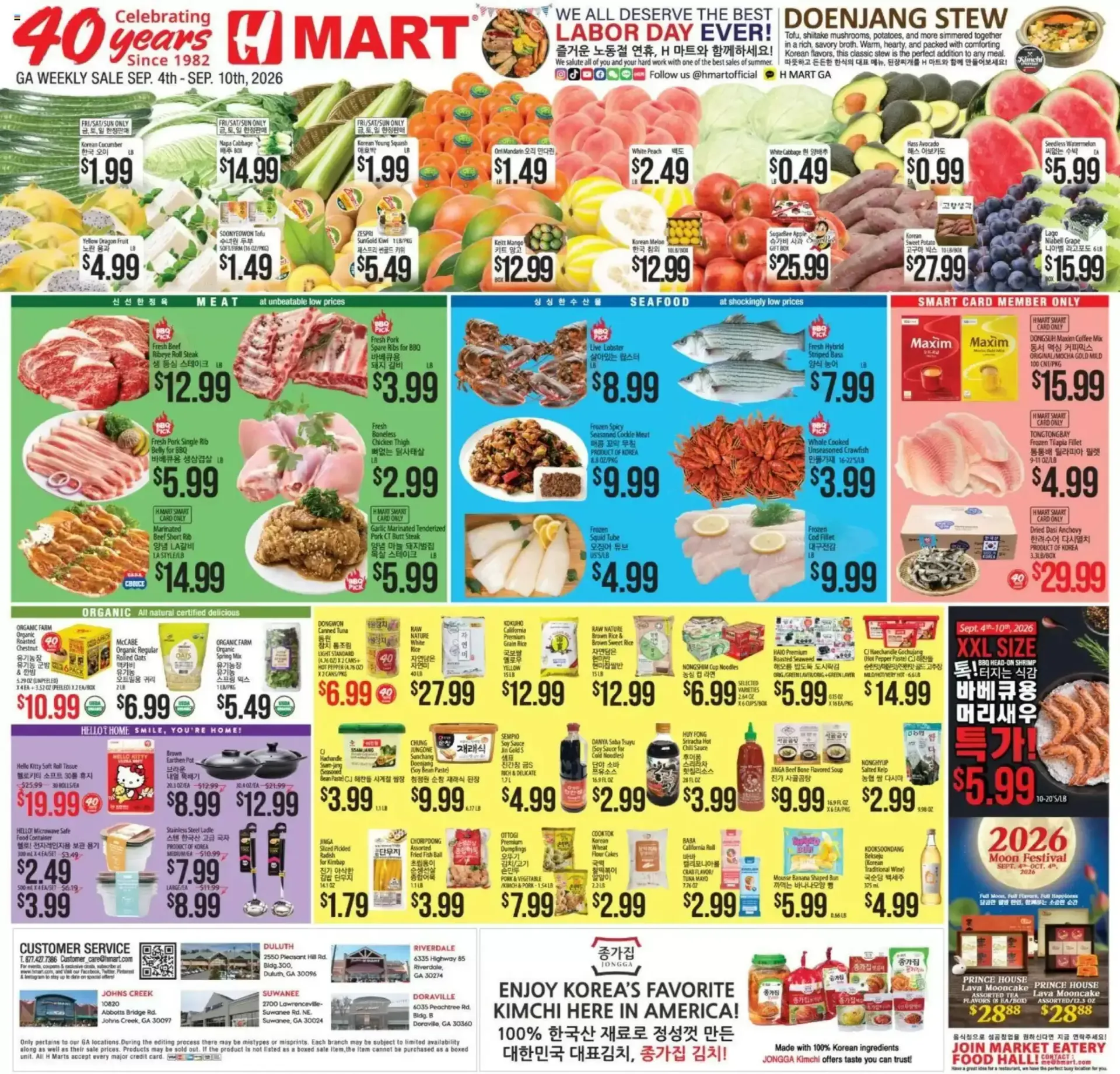 Weekly ad GA WEEKLY SALE from September 4 to September 10 2026 - Page 1