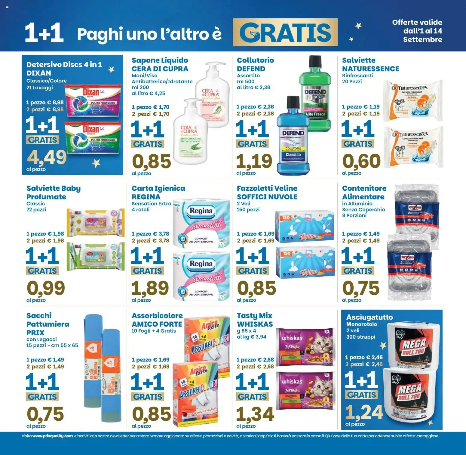 Volantino Prix Qualità Italiana da 1 settembre a 14 settembre di 2026 - Pagina del volantino 8