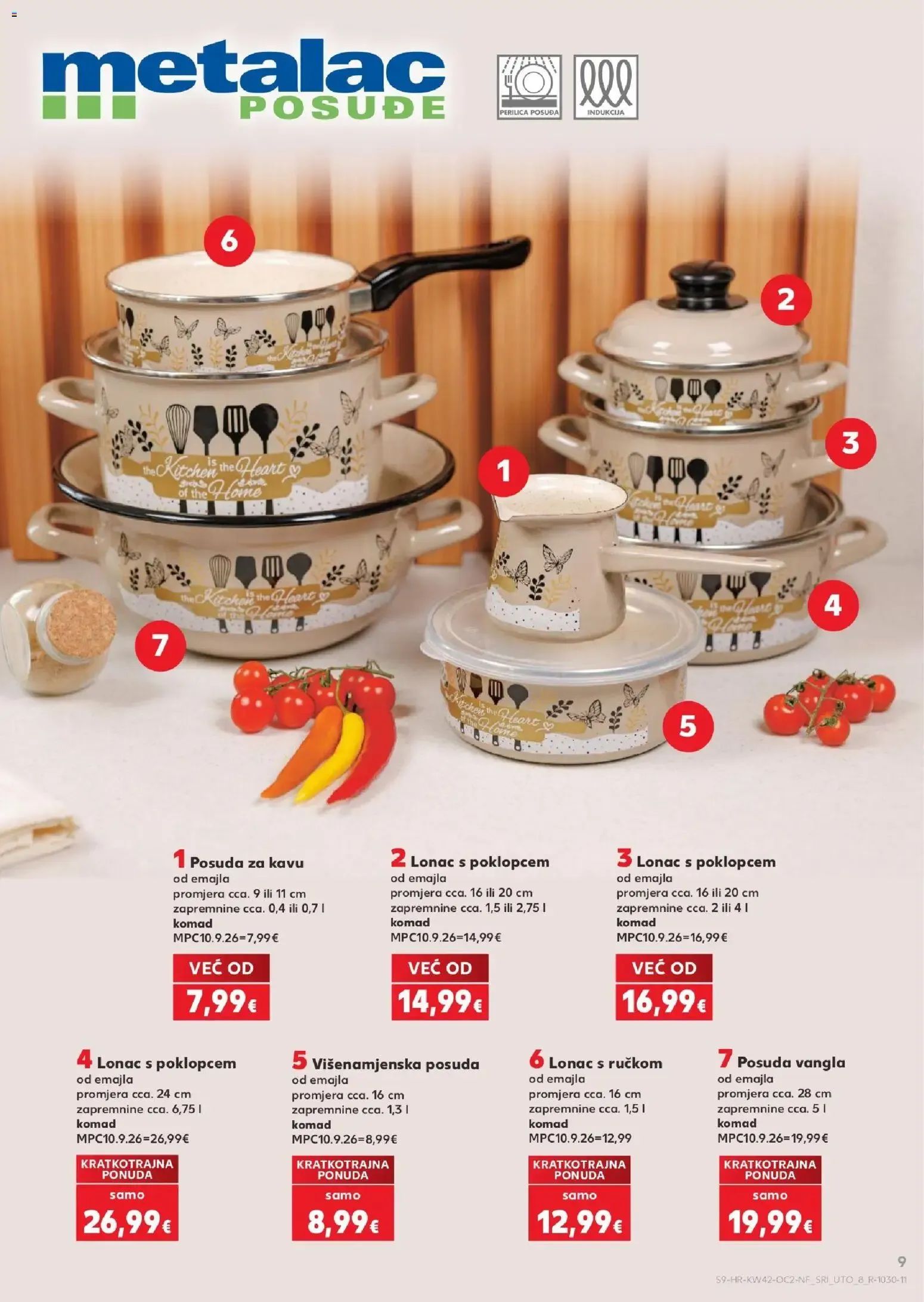 Katalog Kaufland Katalog novi od 14.10.2026 na listanje > letak digitalni od 14. listopada do 20. listopada 2026. - Pregled Stranica 9