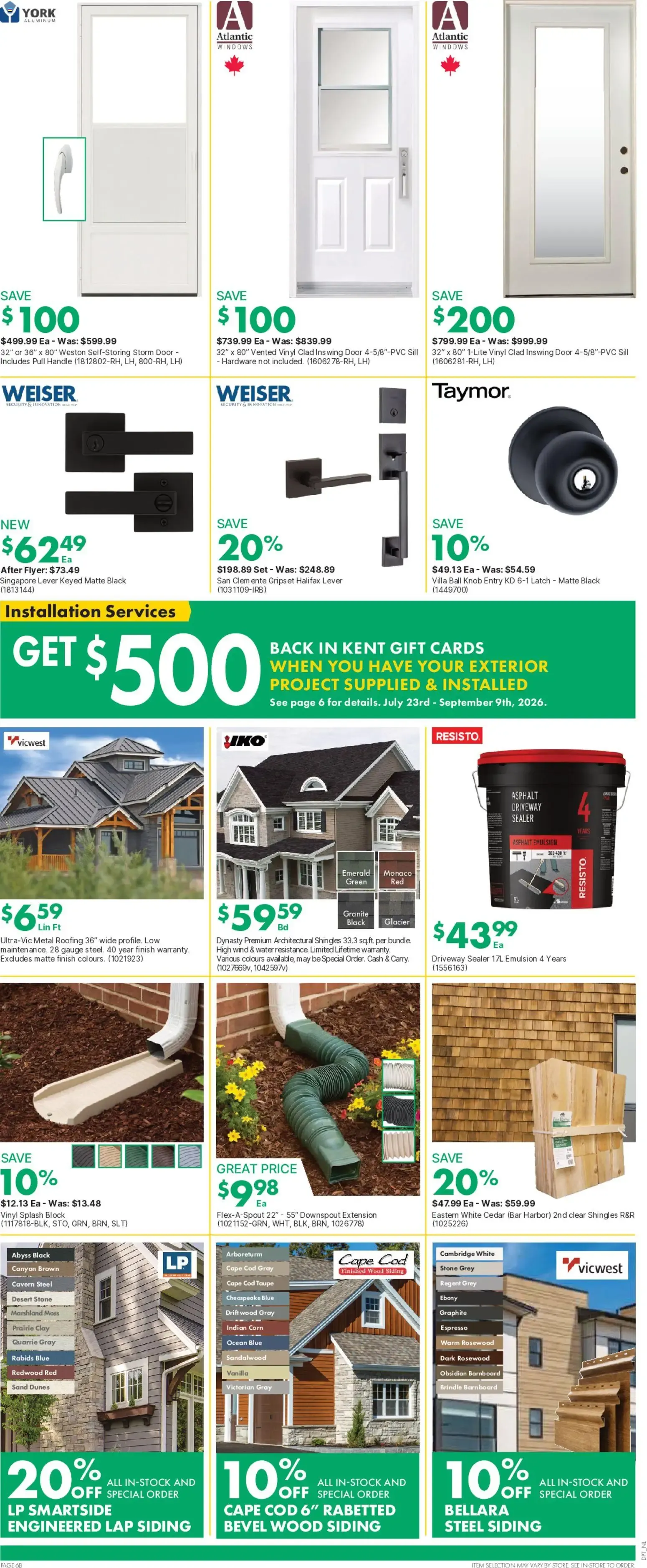 Kent weekly flyer - NL from Jul 30, 2026 > weekly specials & deals from July 30 to August 5 2026 - flyer page 10