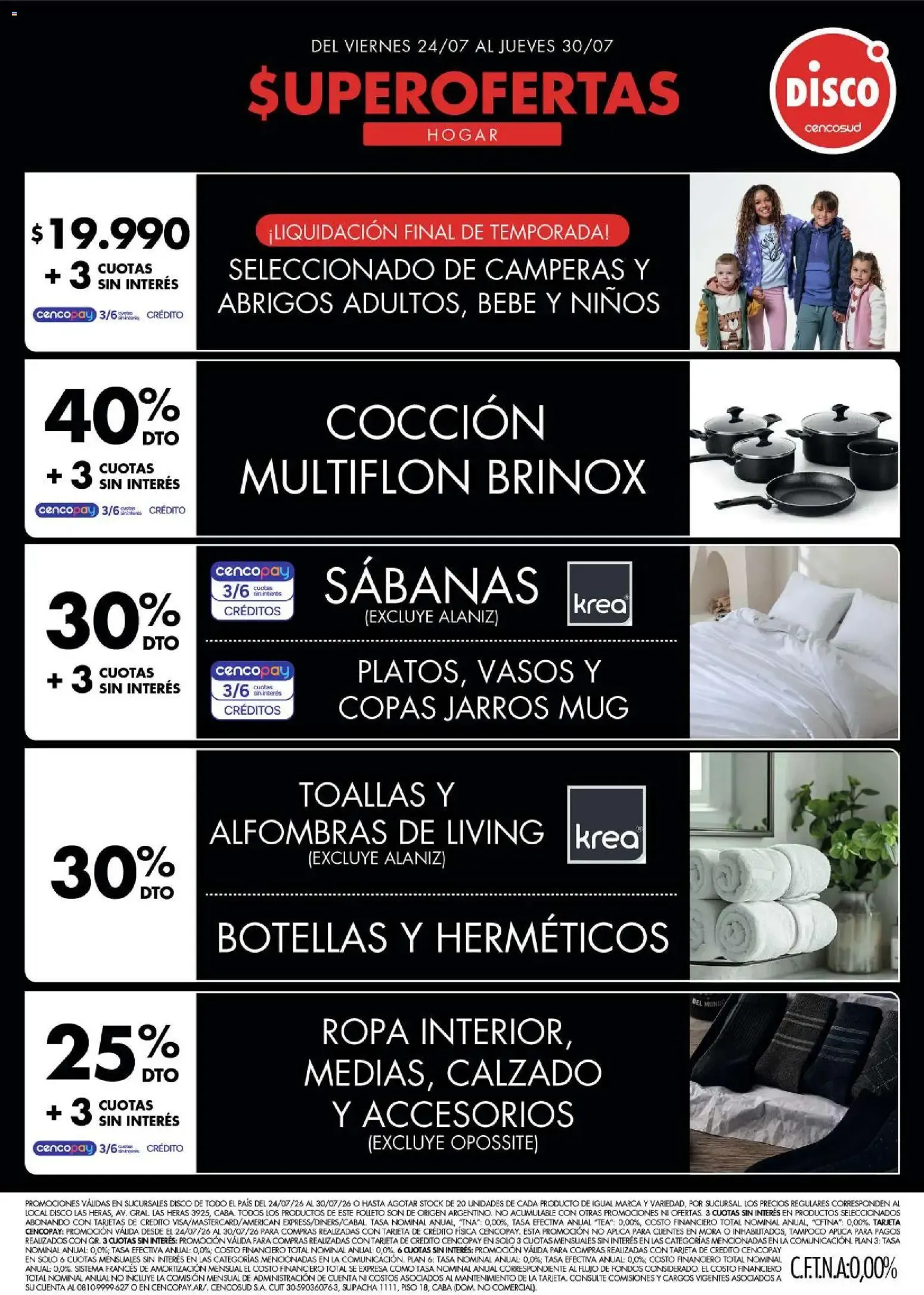 Ofertas de Disco - Súper Ofertas Hogar 24 de julio al 30 de julio 2026 - Página 4 del catálogo