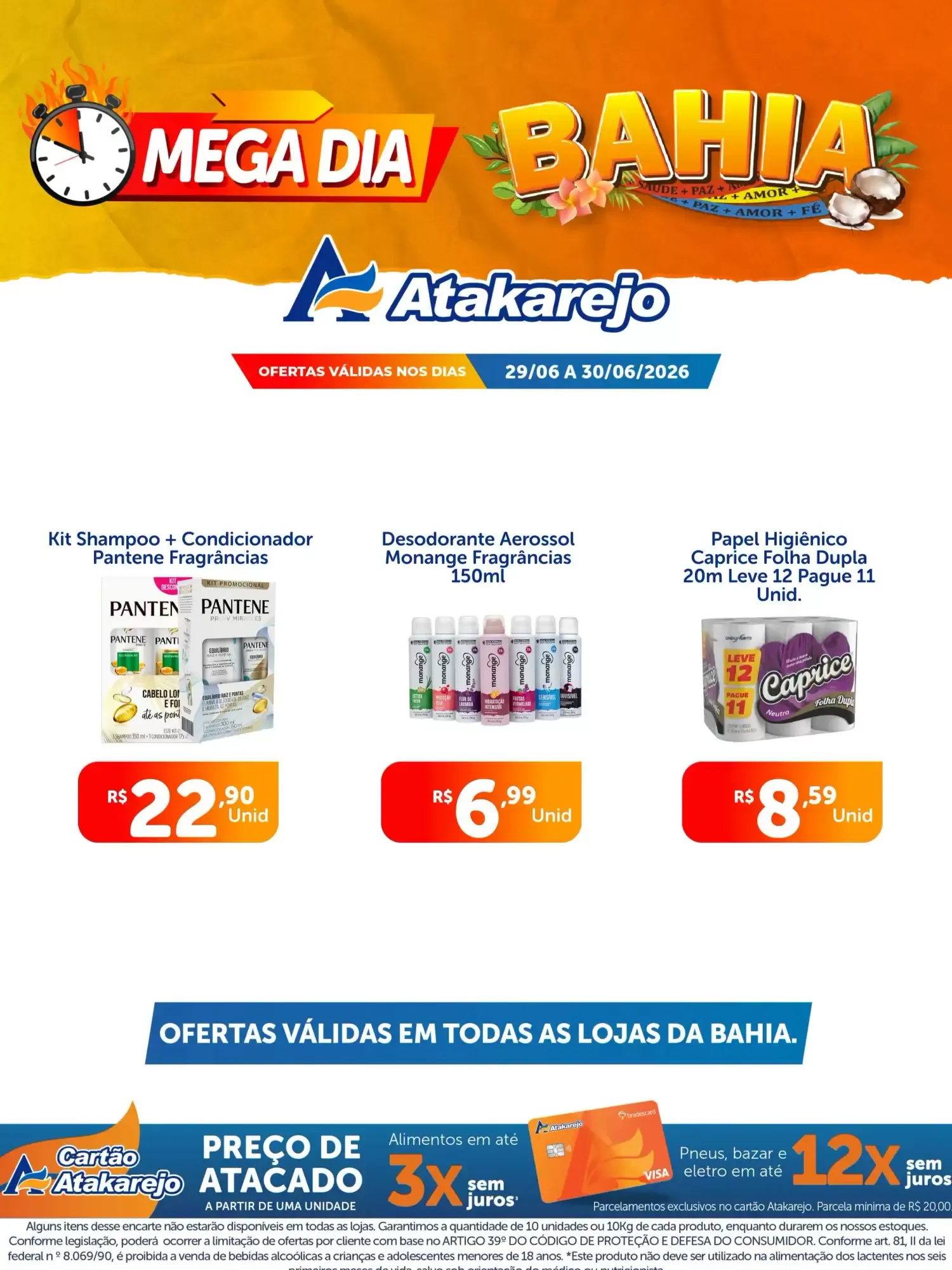 Encarte de Mega Dia Atakarejo Bahia 29 de junho até 30 de junho 2026 - Pagina 10