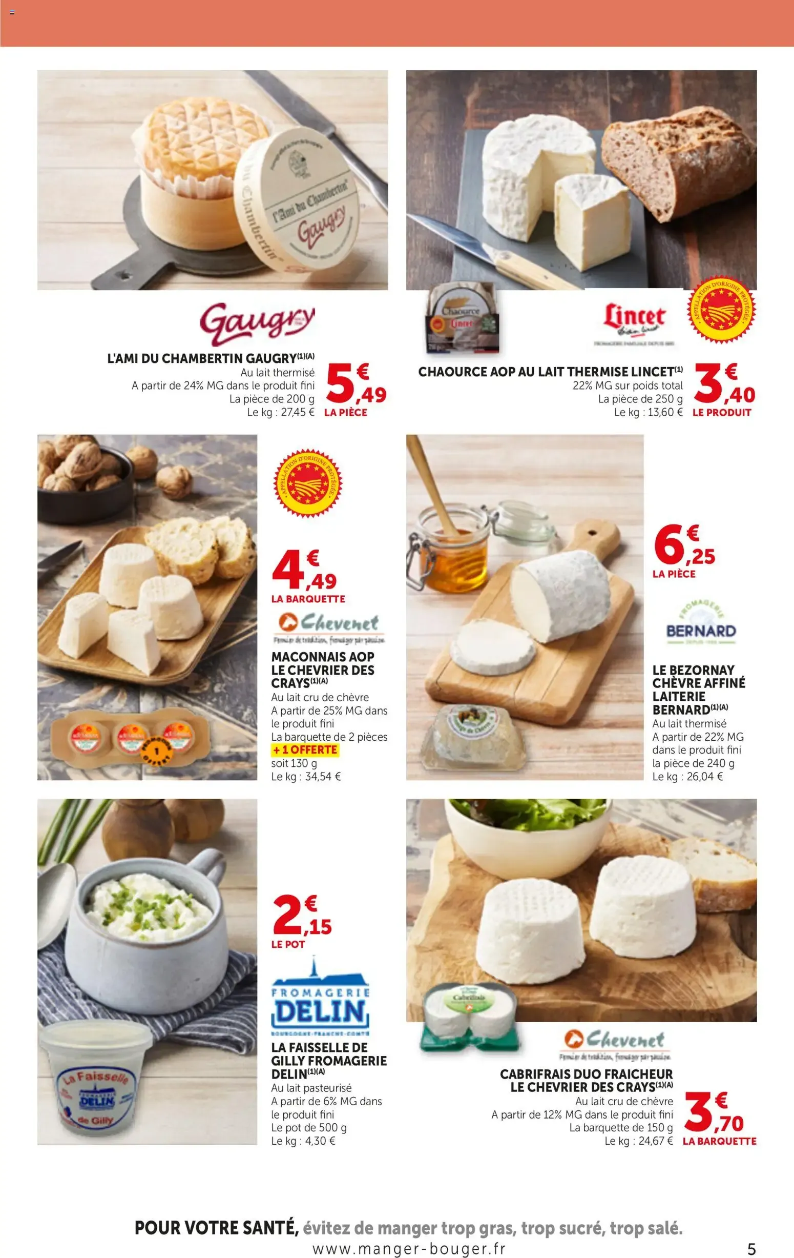 Maxi Marché: Célébrons les Producteurs de chez nous - Bourgogne du 13 octobre au 25 octobre 2026 - Catalogue page 5