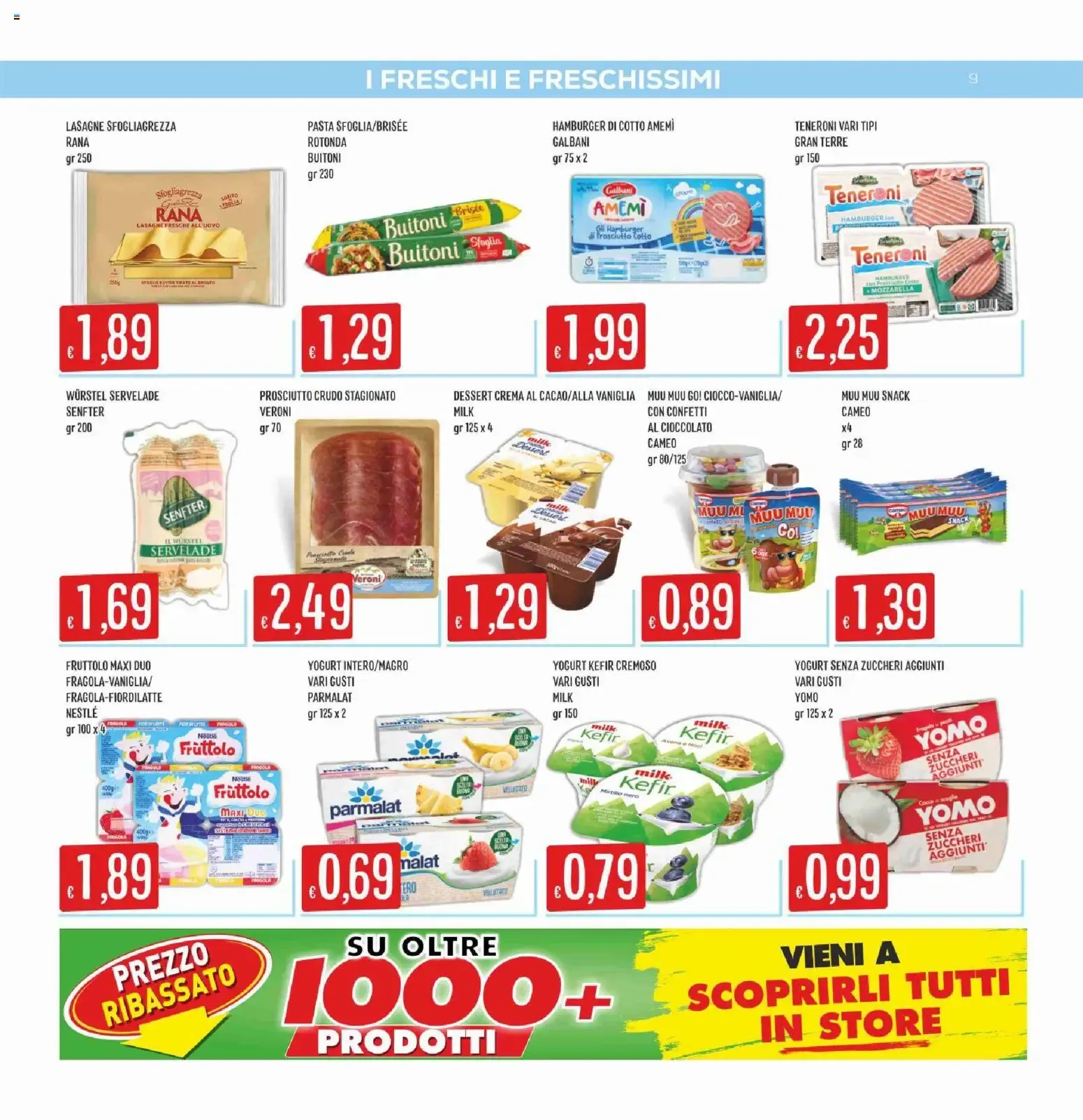 SISA/Mercadò: L'ESTATE DELLA Convenienza da 23 luglio a 5 agosto di 2026 - Pagina del volantino 9