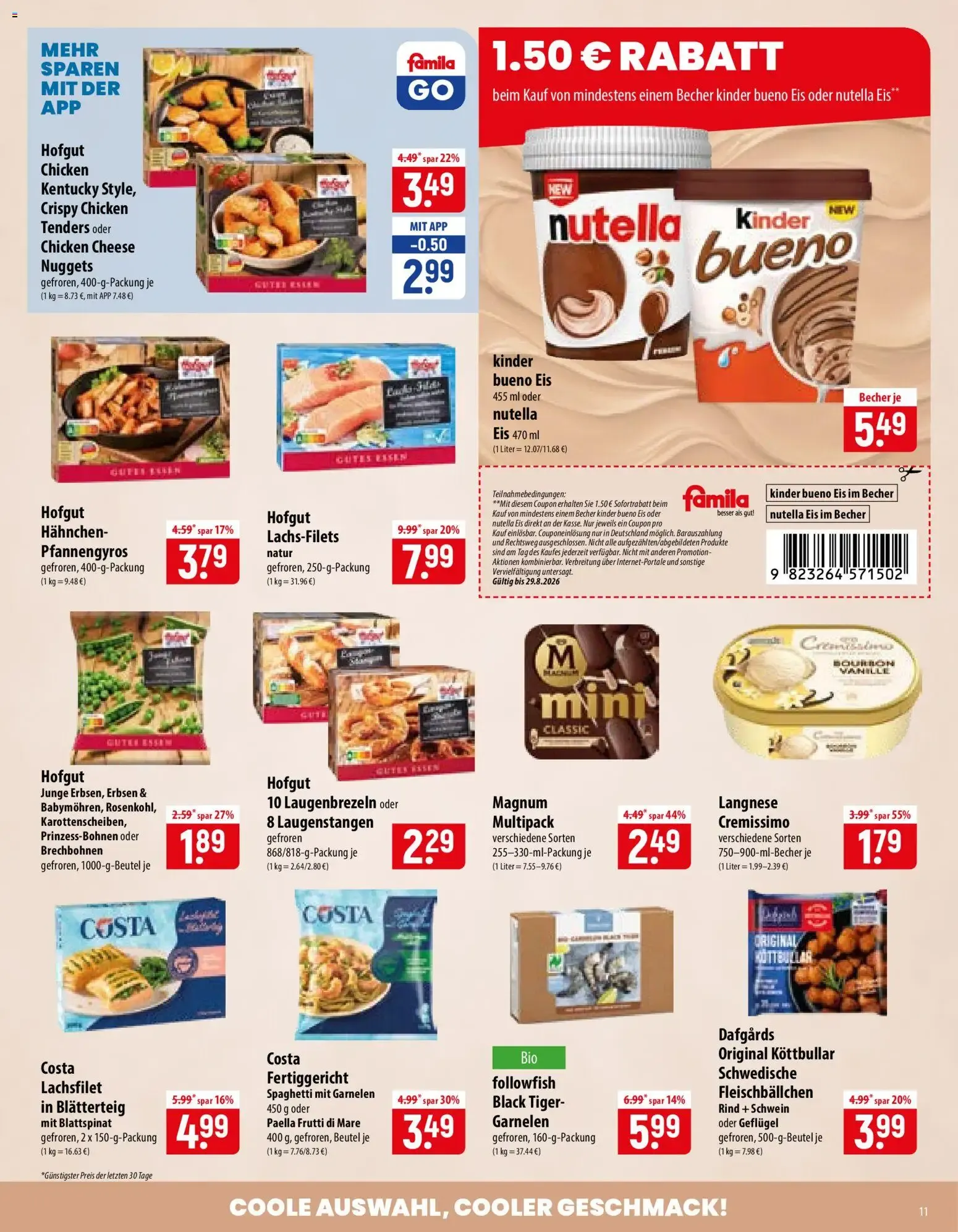 Famila Prospekt (ab 24.08.2026) zum Blättern von 24. August bis 29. August 2026 - Prospekt seite 11