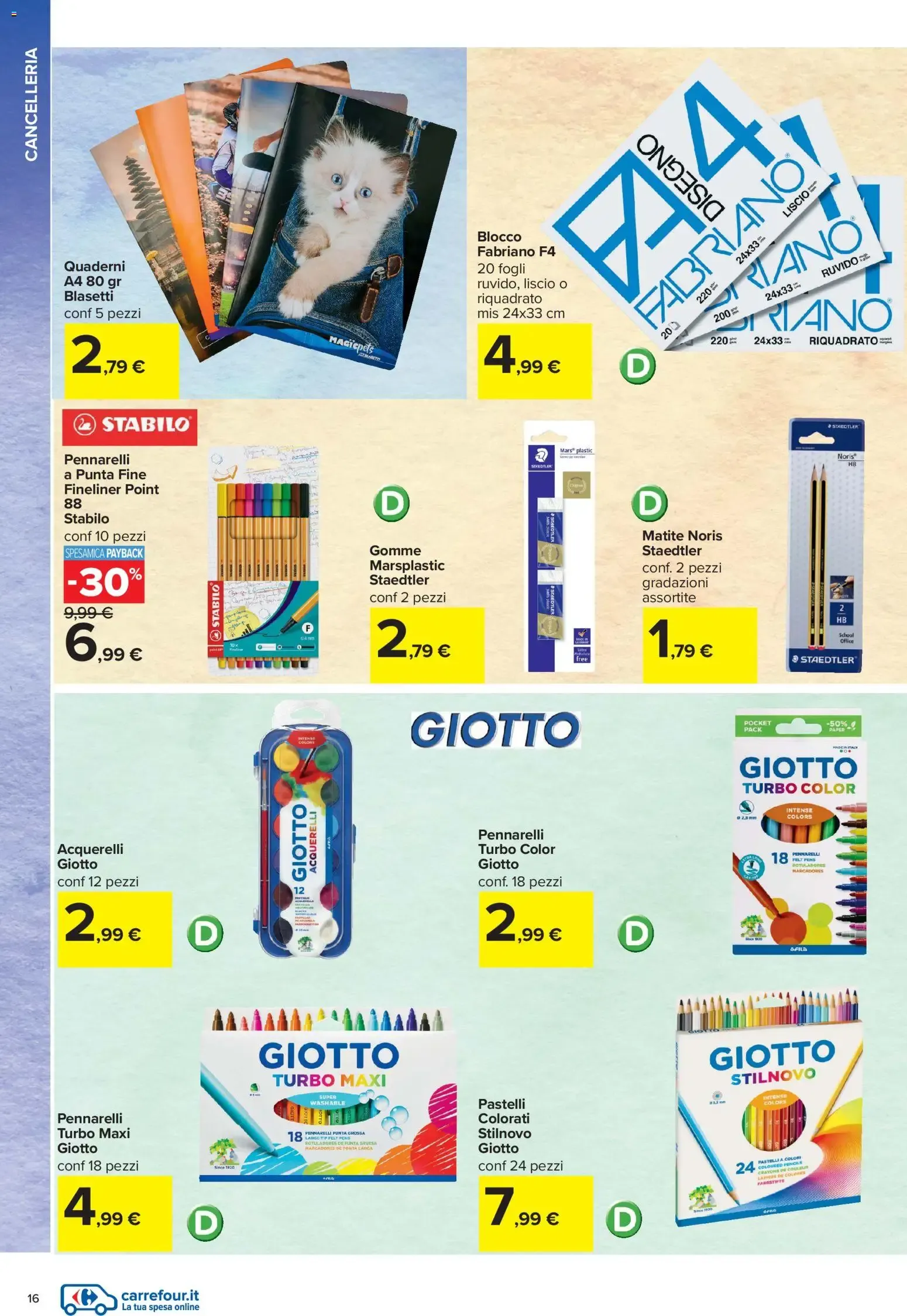 Carrefour Iper Back to School da 22 luglio a 6 settembre di 2026 - Pagina del volantino 16