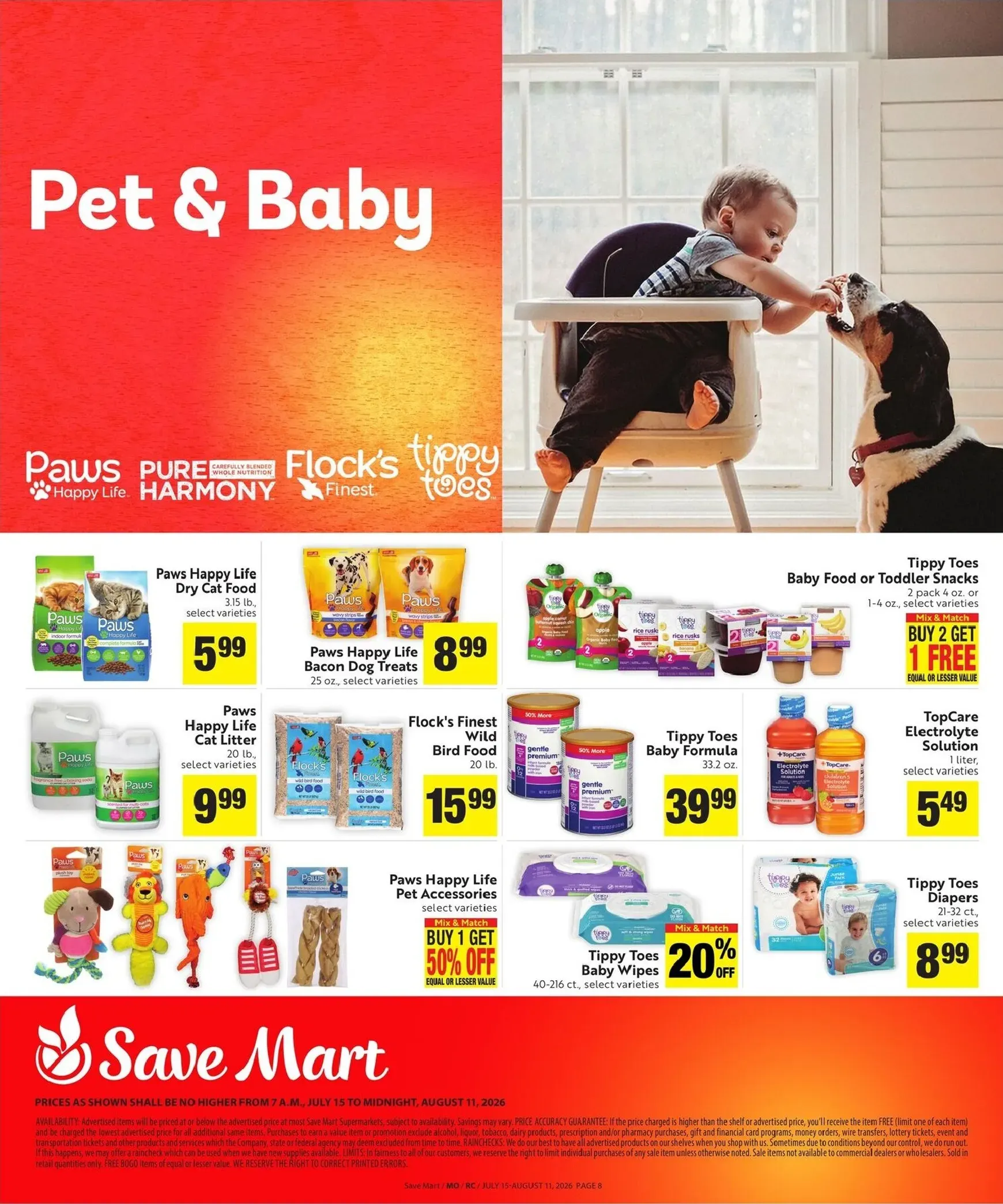 Weekly ad Save Mart: Save with Our Quality Brands from July 15 to August 11 2026 - Page 8