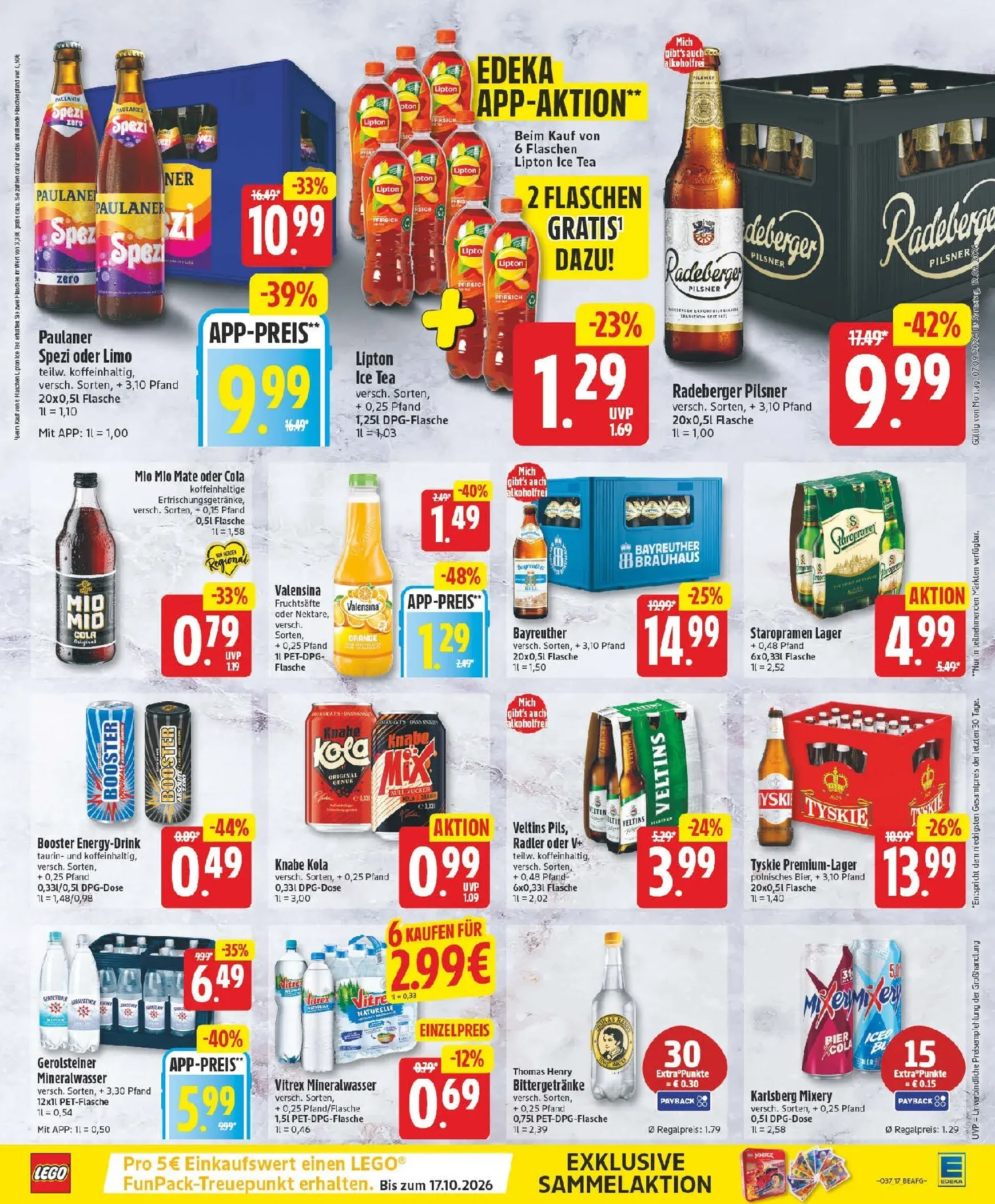 Edeka Prospekt nächste Woche – von Montag 07.09.2026 bis Samstag 12.09.2026 von 7. September bis 12. September 2026 - Prospekt seite 17