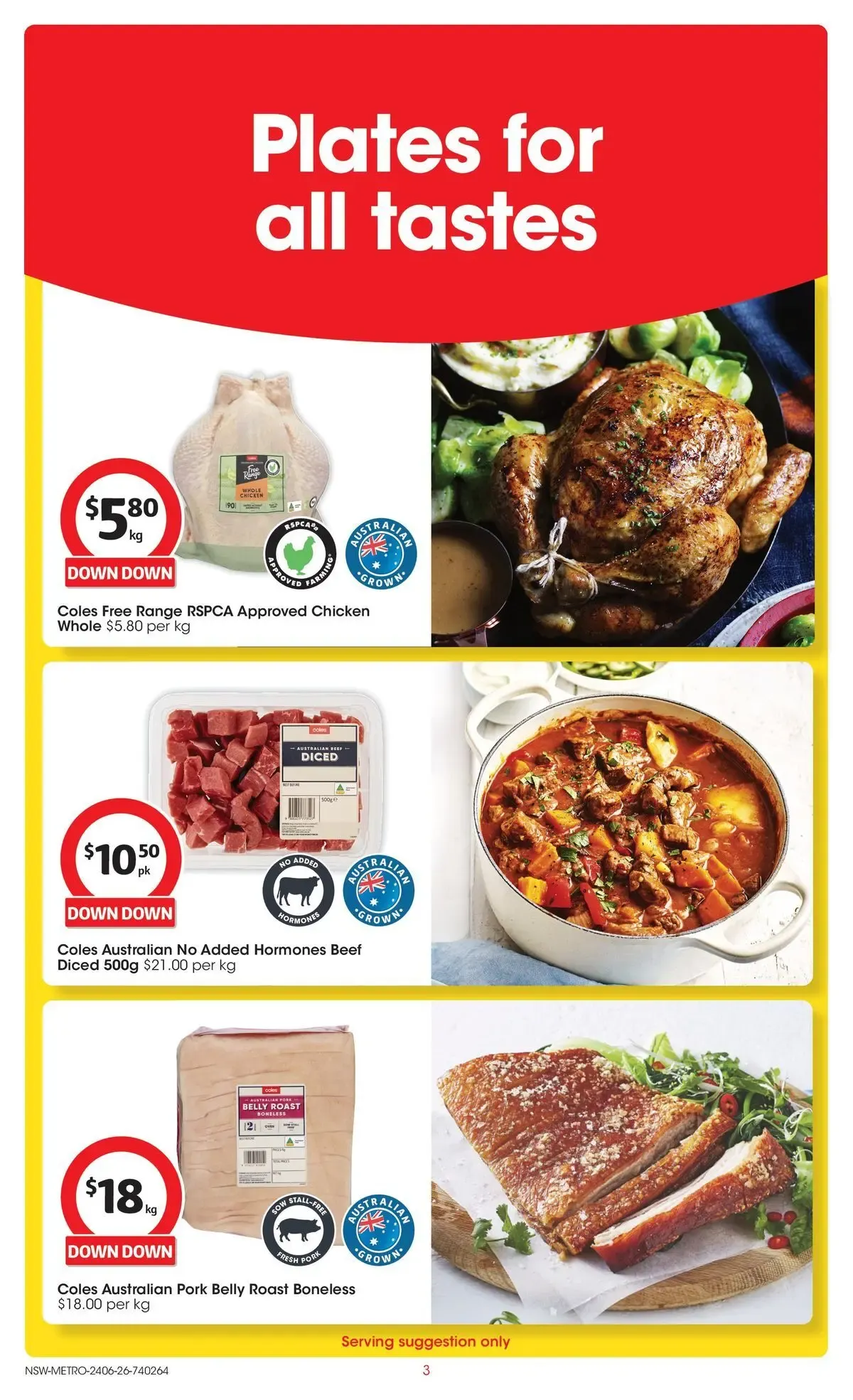 Coles catalogue valid from 24/06/2026 > Online Australia - Catalogue valid from 24 June to 30 June 2026 - page 3