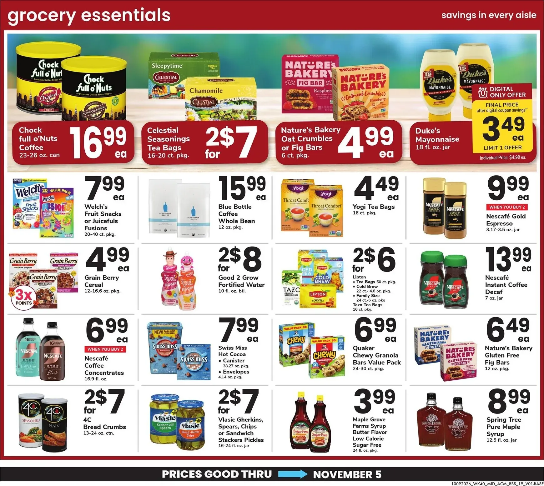 Weekly ad Current ACME - Big Book of Savings leaflet valid from Friday 10/09/2026 to Thursday 11/05/2026 from October 9 to November 5 2026 - Page 19