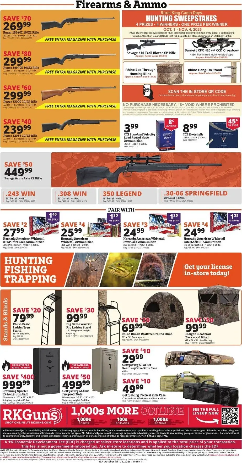 Weekly ad Current Rural King - Pet-O-Ween leaflet valid from Thursday 10/15/2026 to Wednesday 10/28/2026 from October 15 to October 28 2026 - Page 12