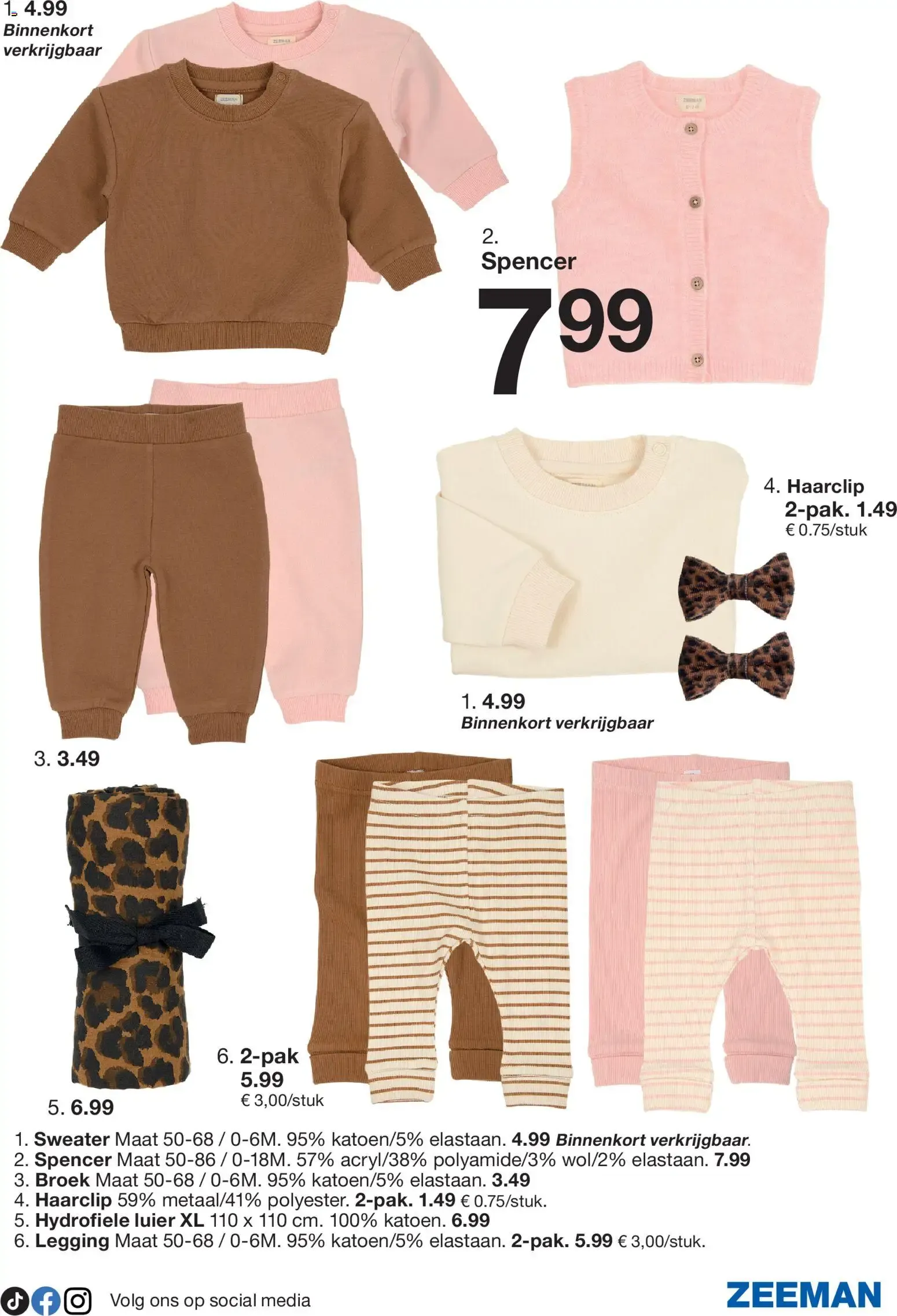 Zeeman: Nuevos Outfits para Bebé y Niño van 18 juli tot 24 juli 2026 - Folder pagina 3
