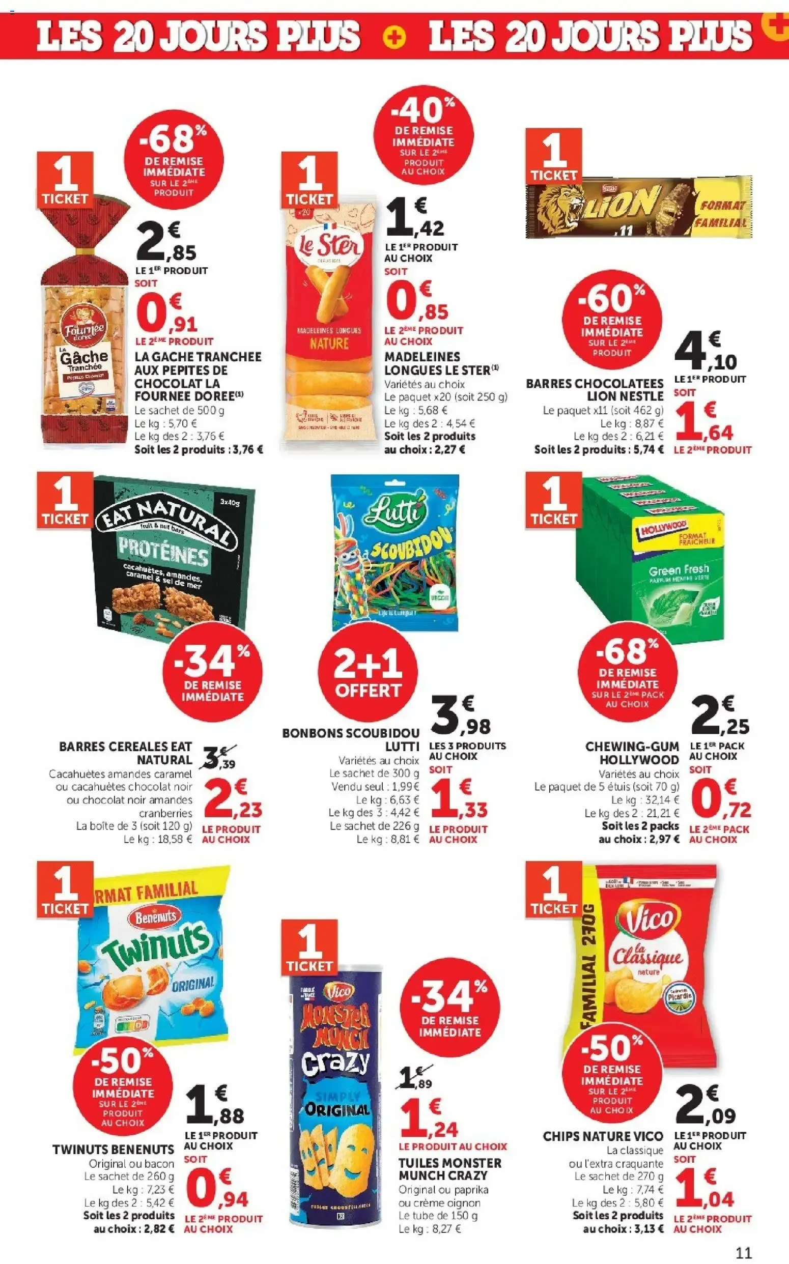 Hyper U Les 20 jours plus à partir du 29/09/2026 - promo en ligne du 29 septembre au 11 octobre 2026 - Catalogue page 11