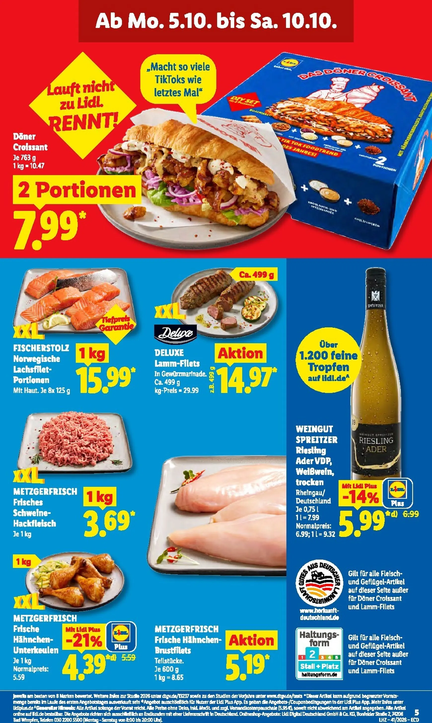 Lidl Prospekt nächste Woche – von Montag 05.10.2026 bis Samstag 10.10.2026 von 5. Oktober bis 10. Oktober 2026 - Prospekt seite 12