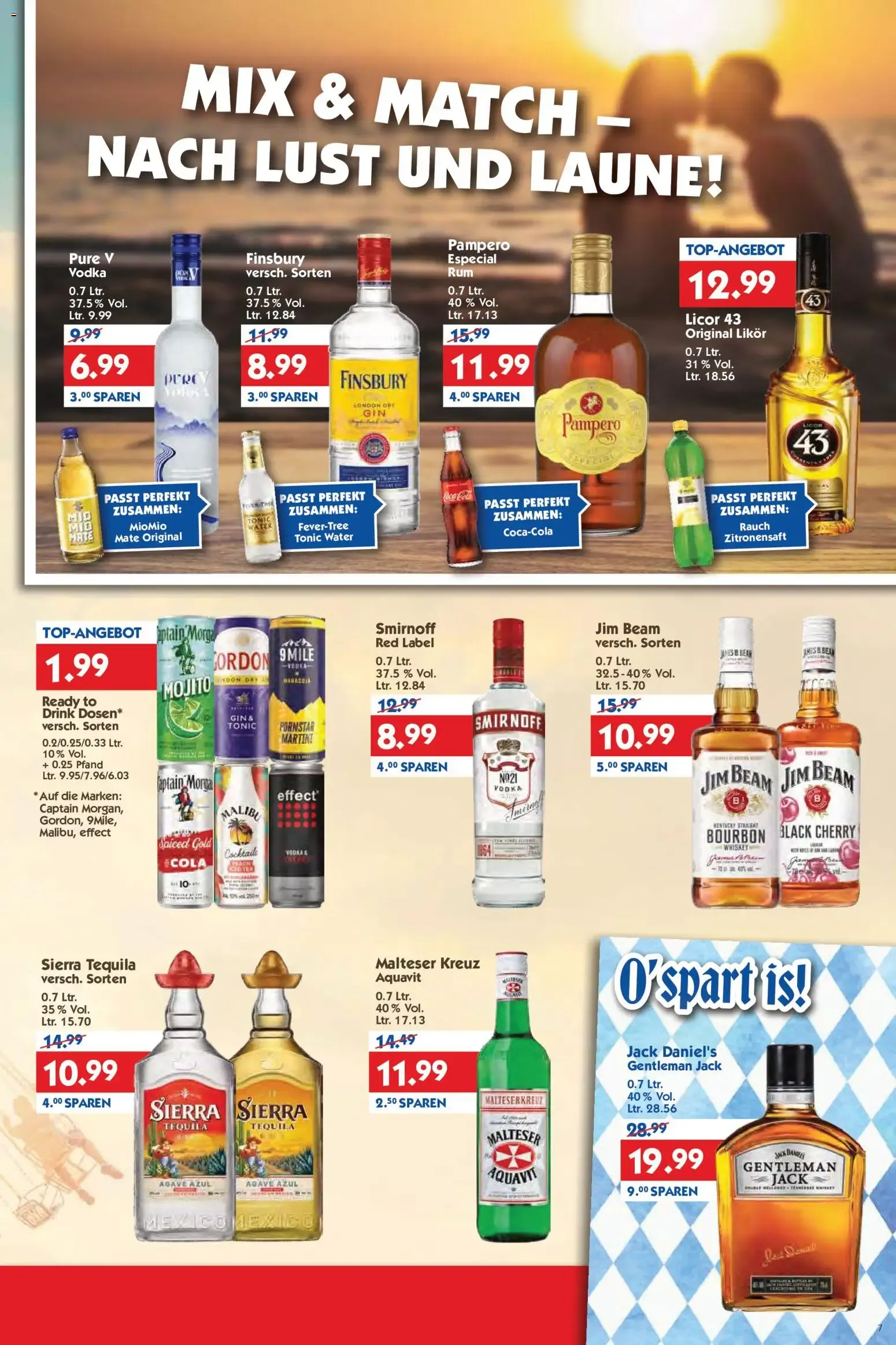 HOL'AB! Getränke Markt: Was wollt ihr trinken? von 31. August bis 5. September 2026 - Prospekt seite 7