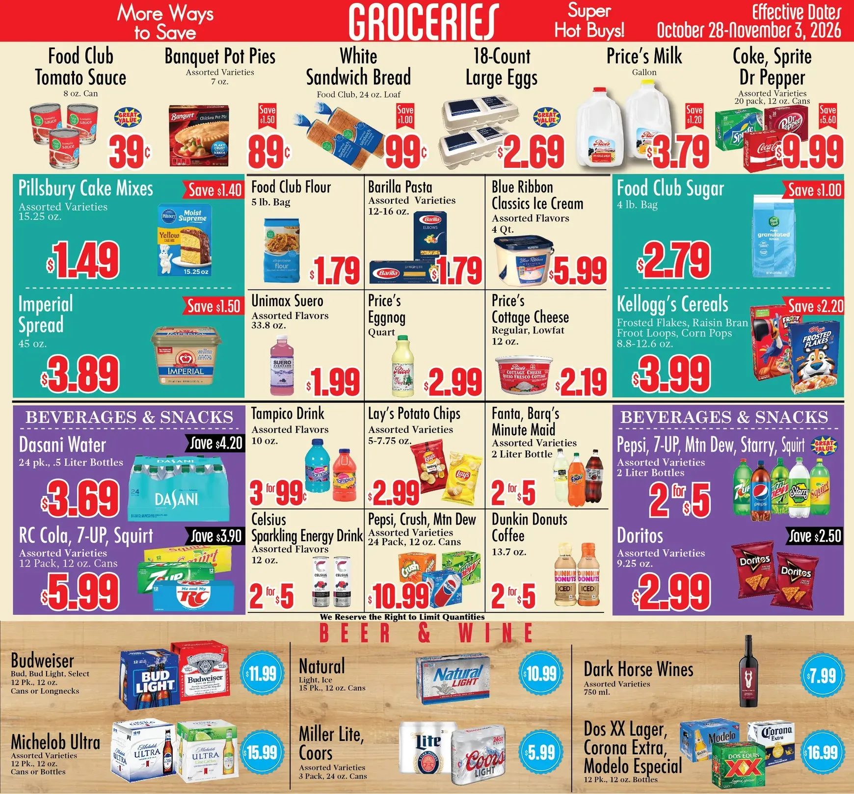 Weekly ad Food City: Great Savings Start Here! from October 28 to November 3 2026 - Page 3