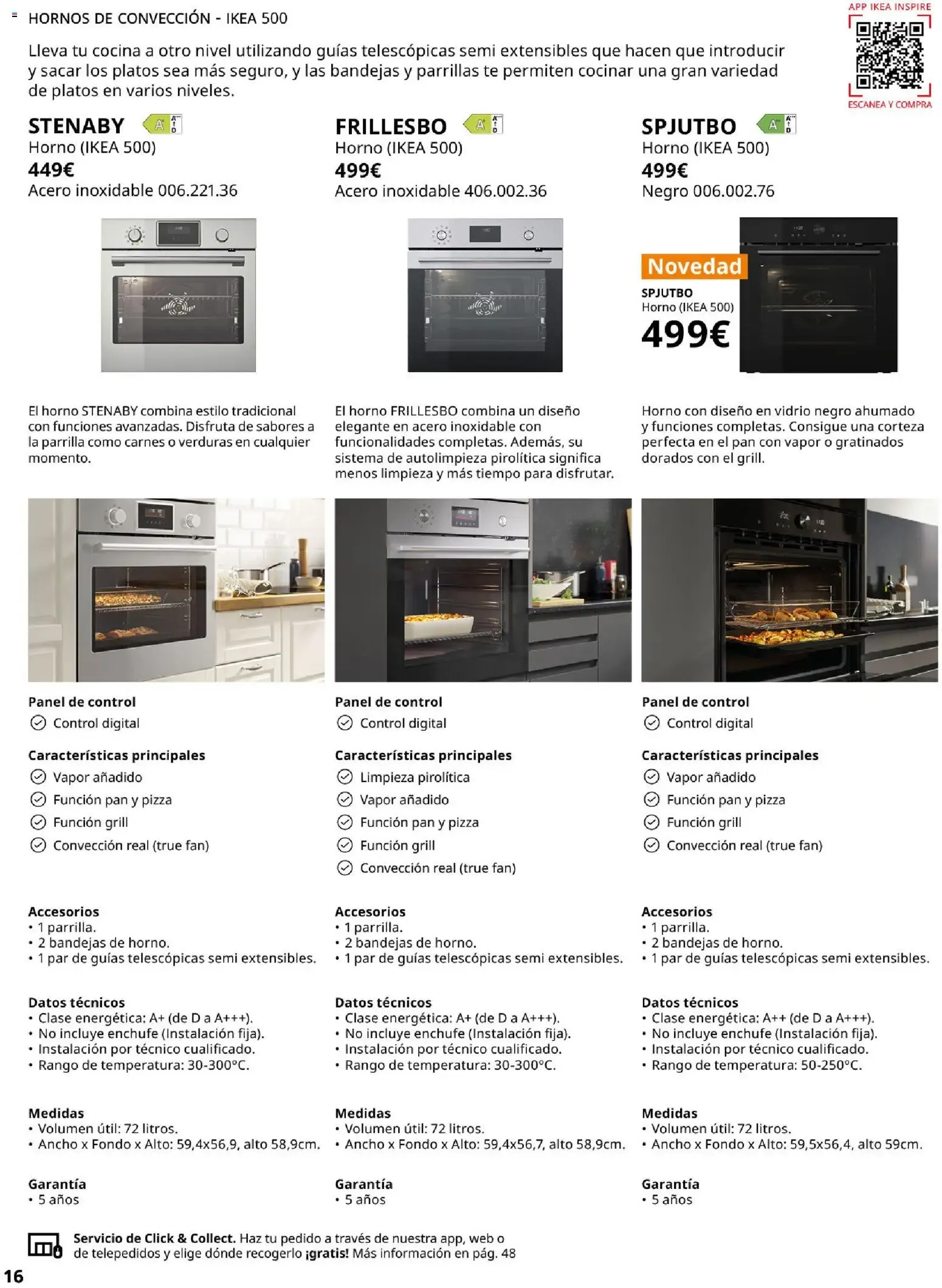 Catálogo de Guía de Compra Electrodomésticos IKEA 7 de mayo al 31 de agosto 2026 - Página 16