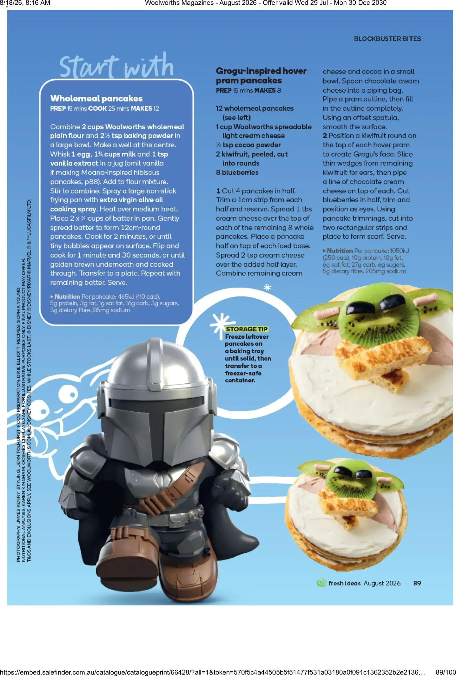 Woolworths Fresh Ideas - August 2026 - Catalogue valid from 29 July to 30 December 2030 - page 89