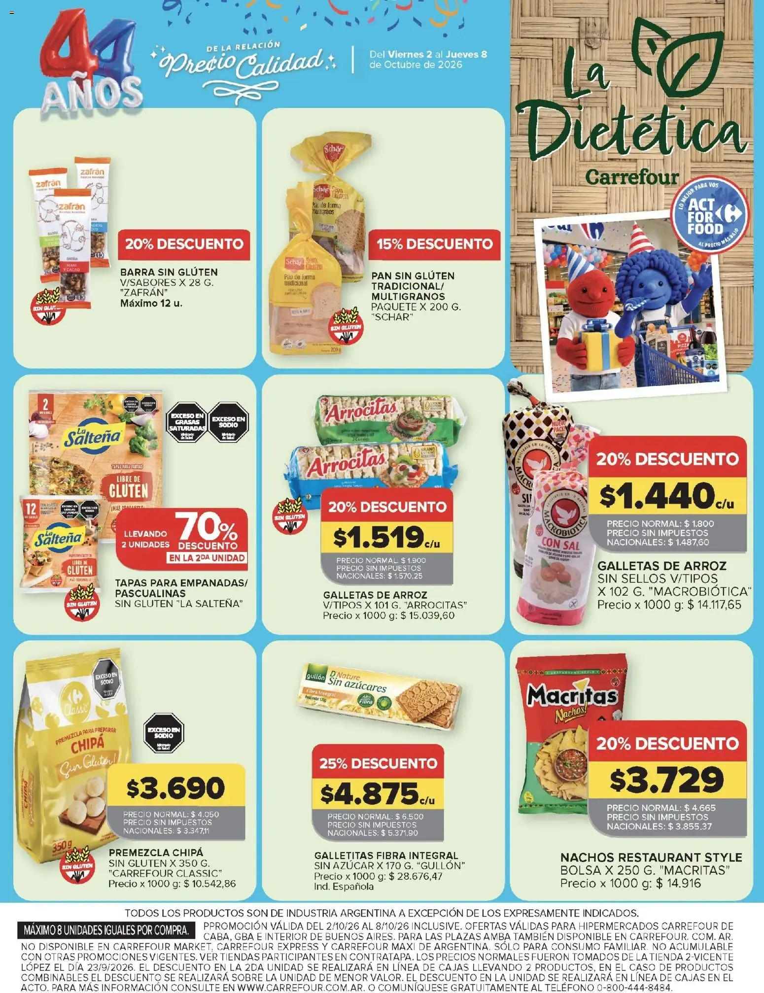 Ofertas de Carrefour - 1.ª semana de festejos y Súper Precios 2 de octubre al 8 de octubre 2026 - Página 23 del catálogo