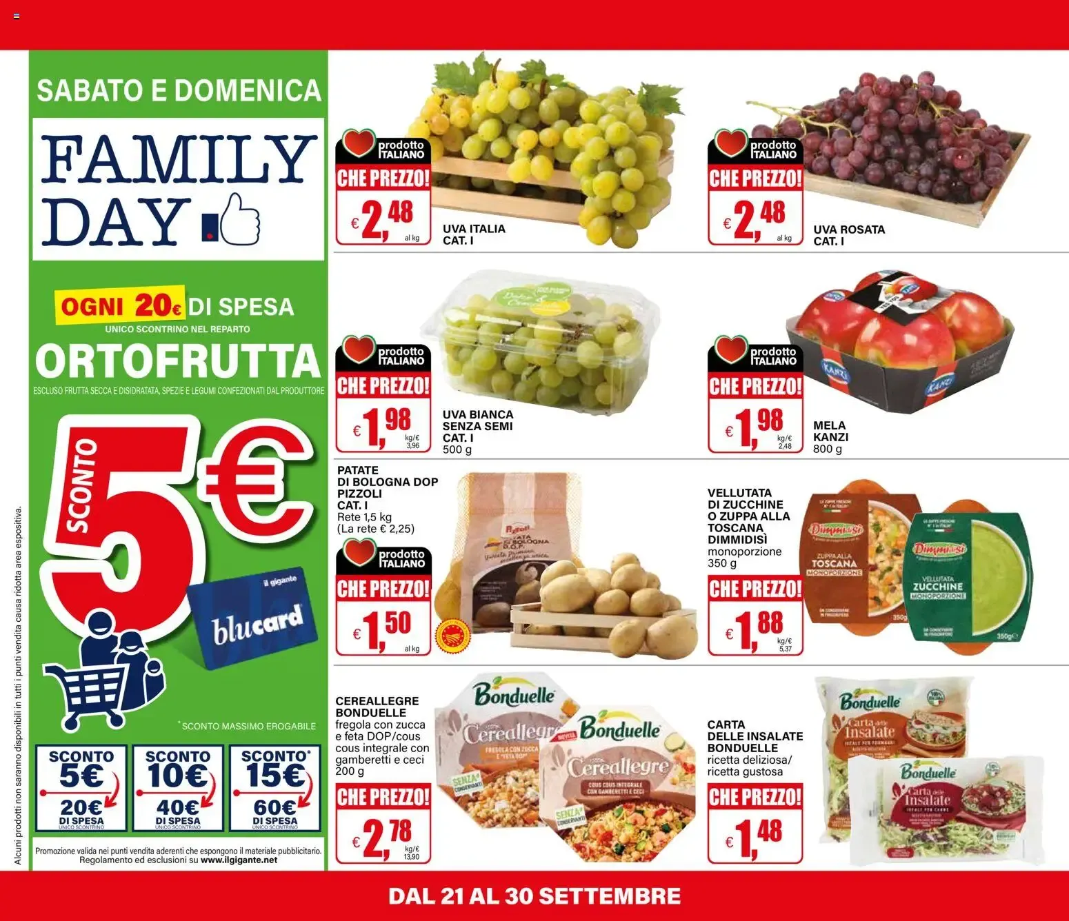 Sconti giganteschi DEDICATI A TE! da 21 settembre a 30 settembre di 2026 - Pagina del volantino 16
