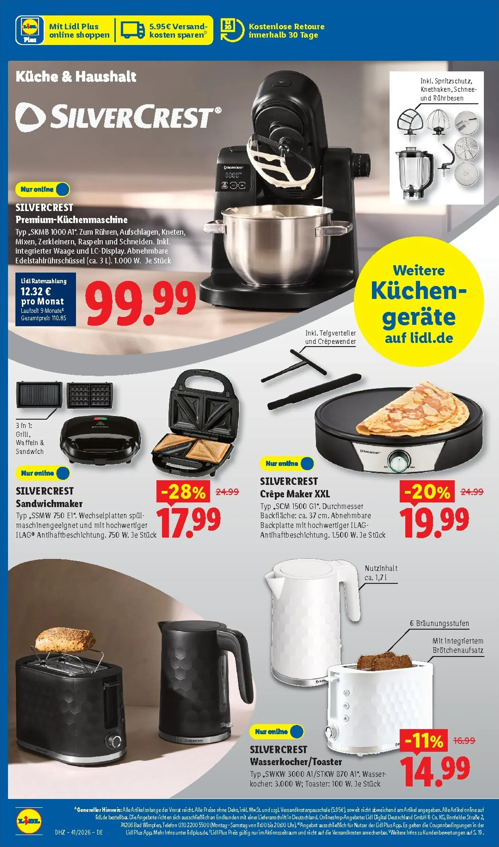 LIDL Angebot der Woche von 5. Oktober bis 10. Oktober 2026 - Prospekt seite 10