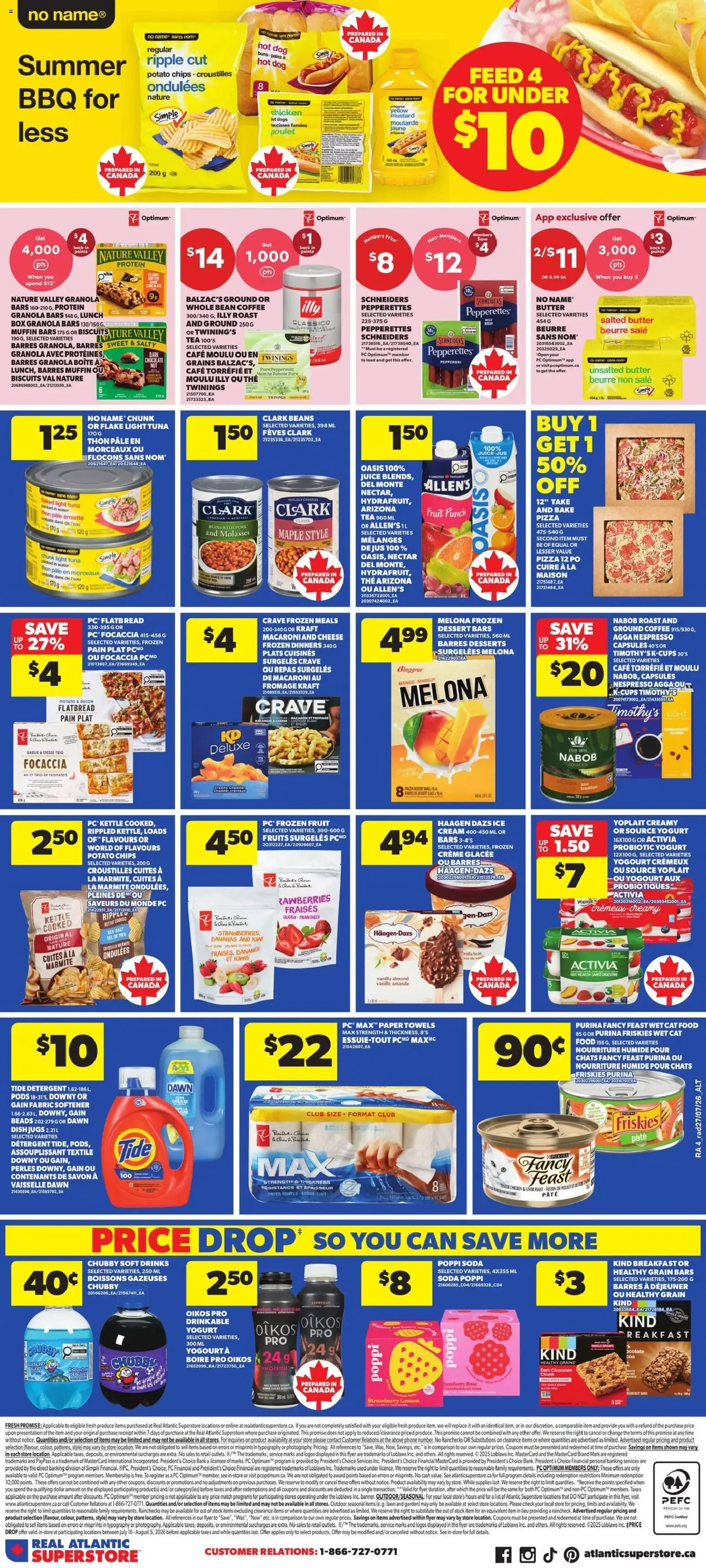 Atlantic Superstore weekly flyer / circulaire from Jul 30, 2026 > weekly specials & deals from July 30 to August 5 2026 - flyer page 2
