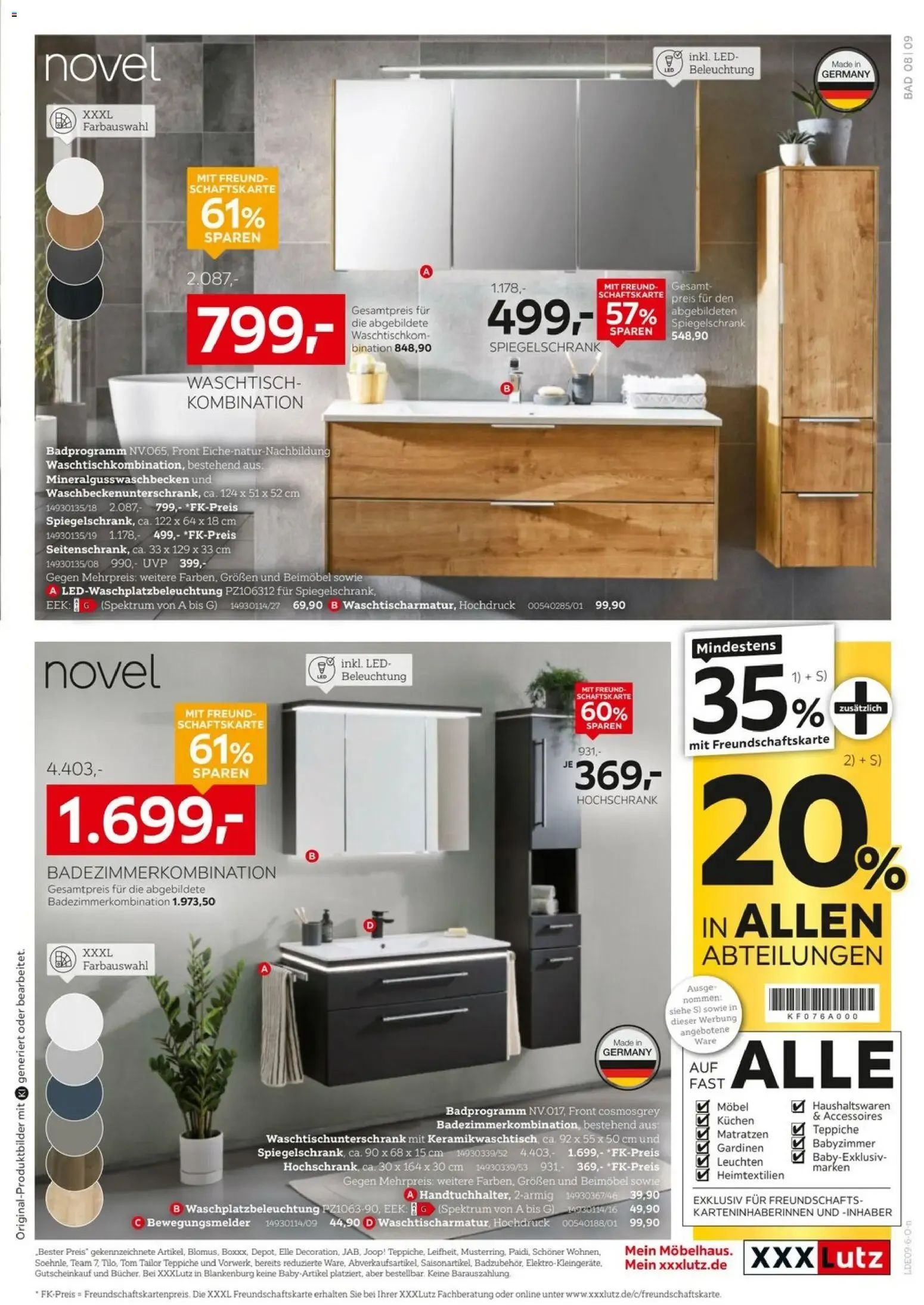 XXXLutz Badezimmer-Testerinnen und -Tester gesucht! von 29. August bis 12. September 2026 - Prospekt seite 9