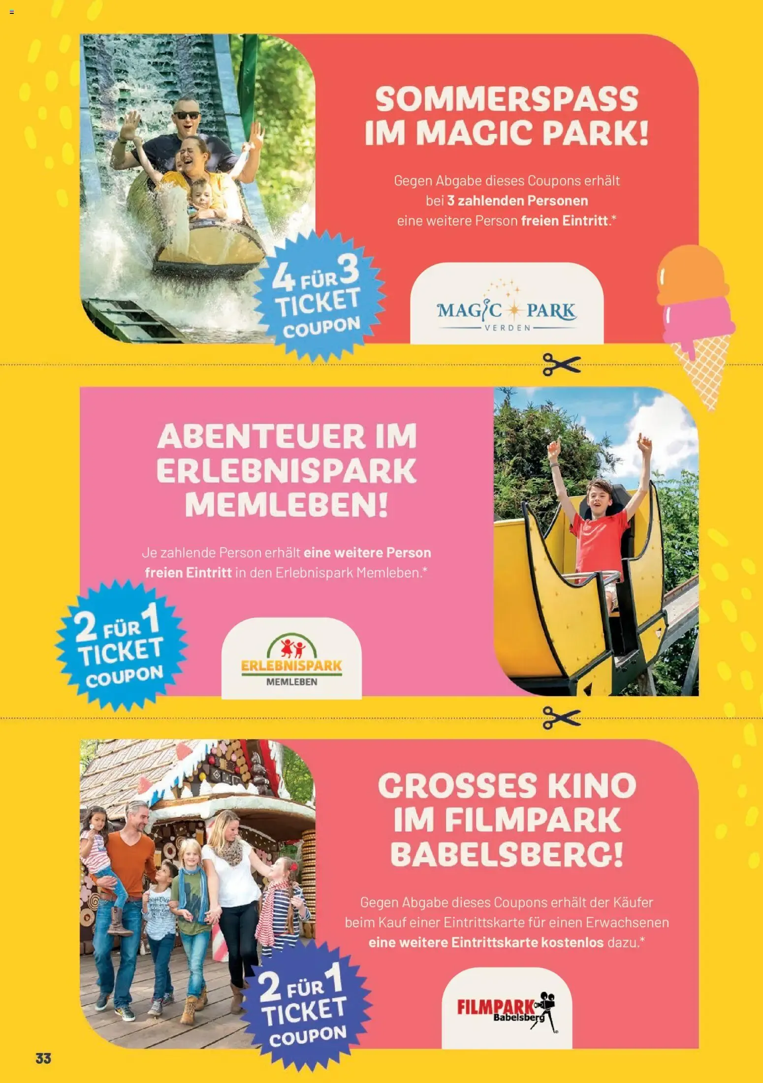E center Prospekt Super Sommer Spar-Pass 2026 (ab 16.06.2026) zum Blättern von 16. Juni bis 31. August 2026 - Prospekt seite 34