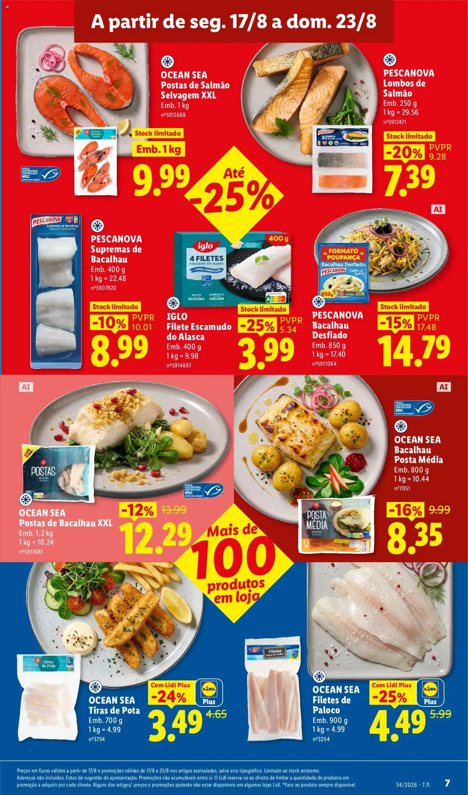 Folheto Lidl Poupança de 17 de agosto até 23 de agosto 2026 - Pagina 7