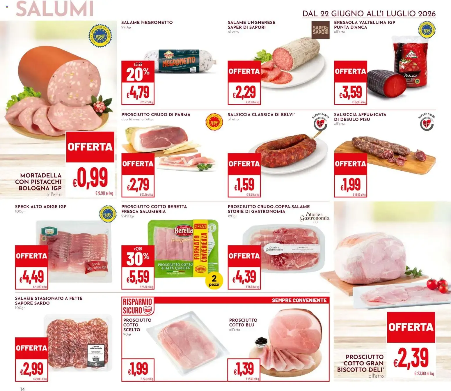 Nuovo Pan volantino dal 22/06/2026 > offerte anteprima 🛍️ da 22 giugno a 1 luglio di 2026 - Pagina del volantino 14