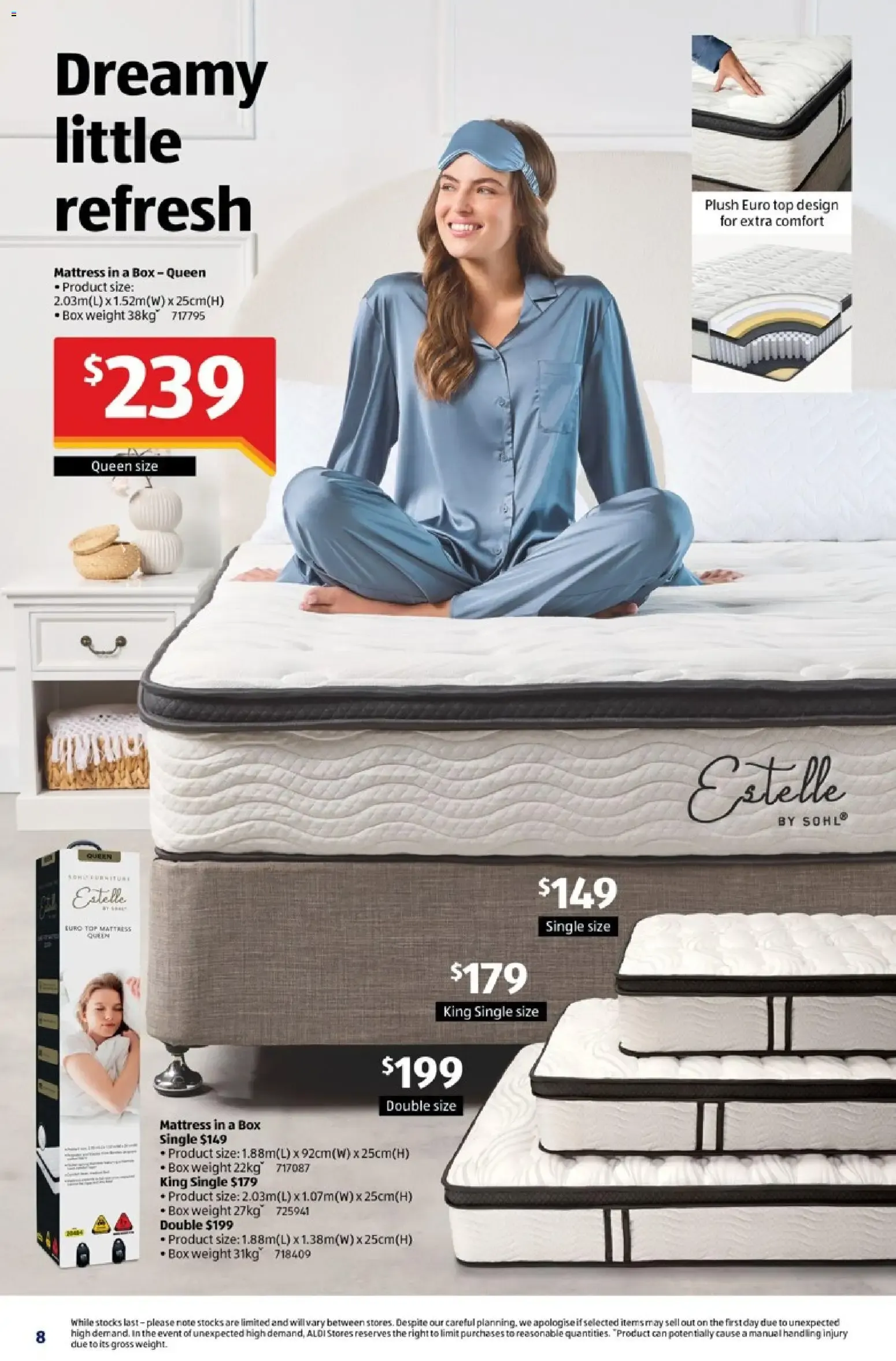ALDI Special Buys: Dreamy little refresh - Catalogue valid from 15 July to 28 July 2026 - page 8