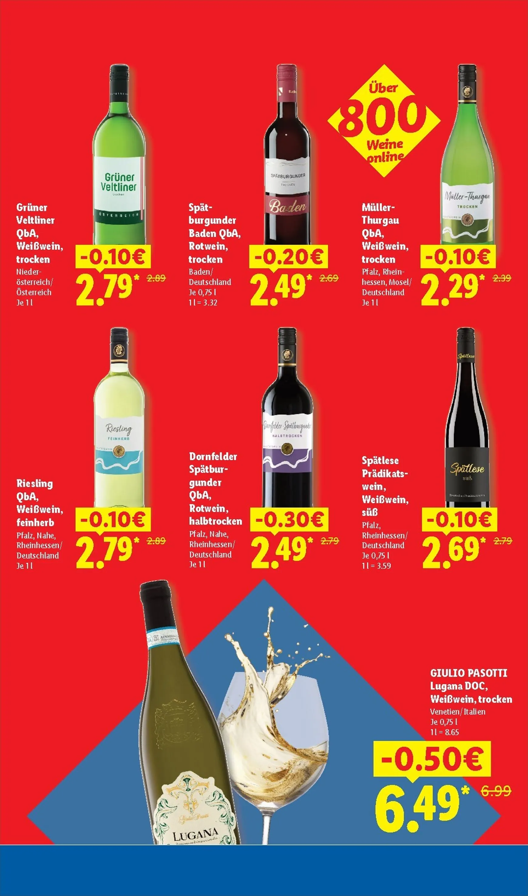 Lidl: Der Preisführer macht Deutschland dauerhaft günstiger! von 1. Juli bis 31. August 2026 - Prospekt seite 23