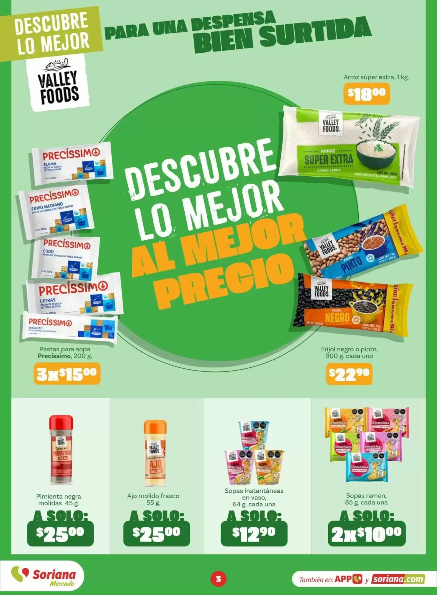 Catálogo de Folleto Soriana Mercado 2 de septiembre al 17 de septiembre 2026 - Pagina 3
