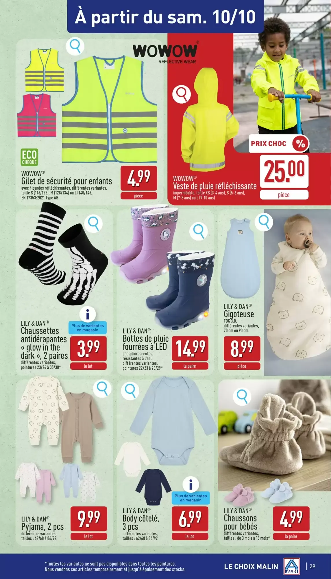 ALDI Dépliant du lun. 05/10 au sam. 10/10 inclus van 5 oktober tot 10 oktober 2026 - folder pagina 29