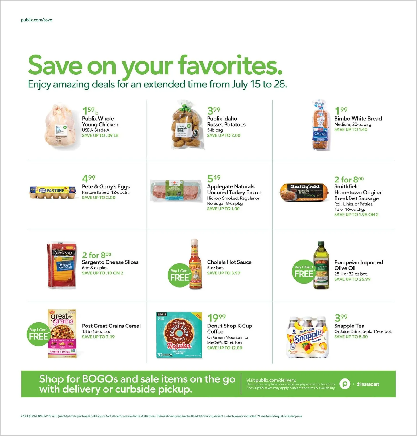 Weekly ad Current Publix leaflet valid from Wednesday 07/22/2026 to Tuesday 07/28/2026 from July 22 to July 28 2026 - Page 17
