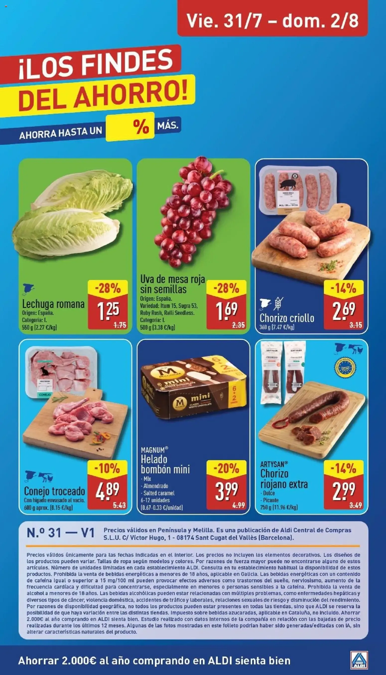 Catálogo de Aldi Frescura a Precios 27 de julio al 2 de agosto 2026 - Página 26